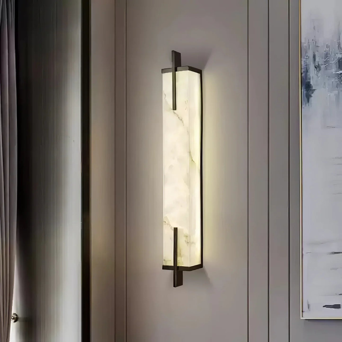 Alabaster Wall Lamp by Zenith