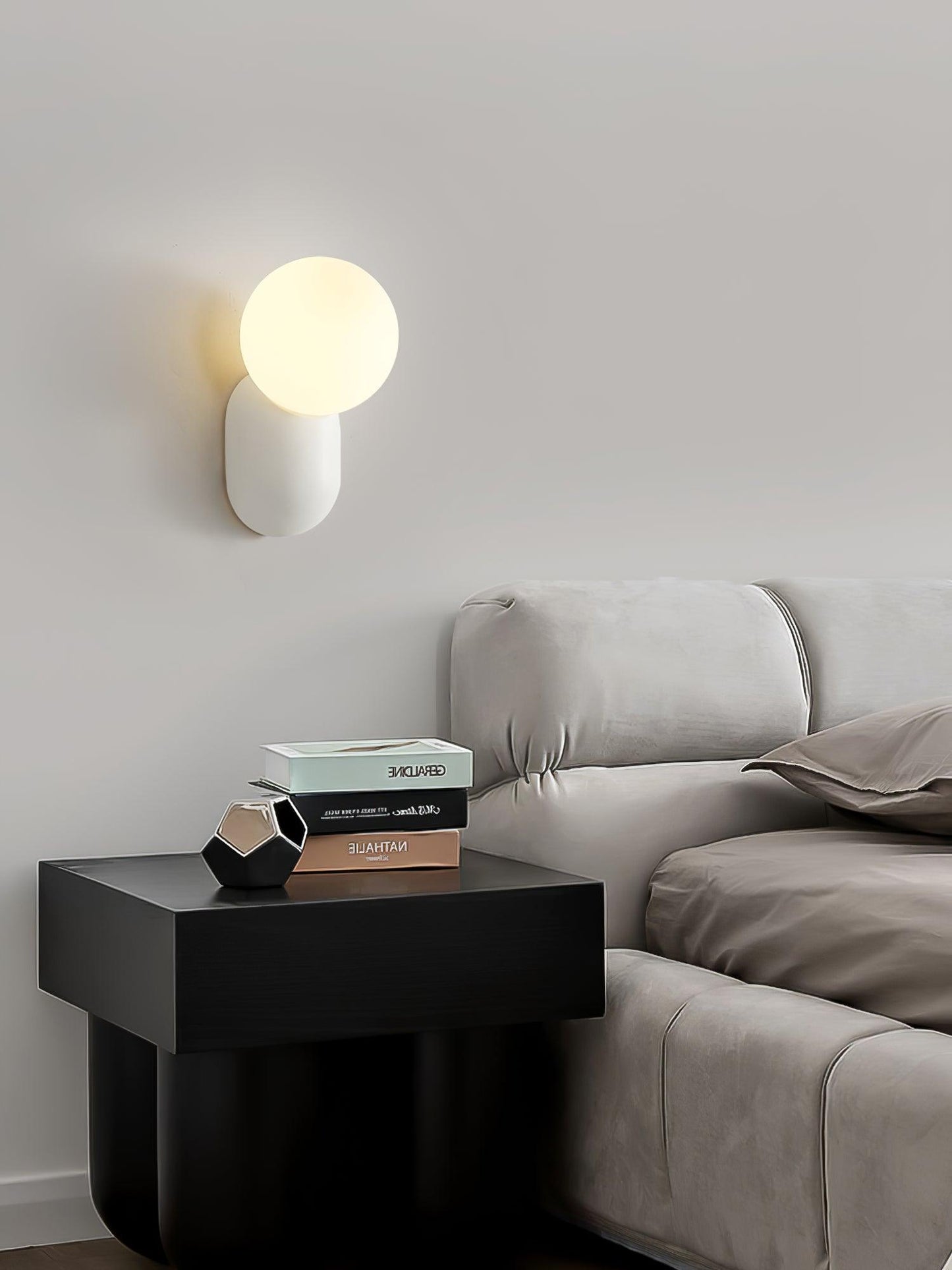 Lunara Minimalist Globe Wall Lamp