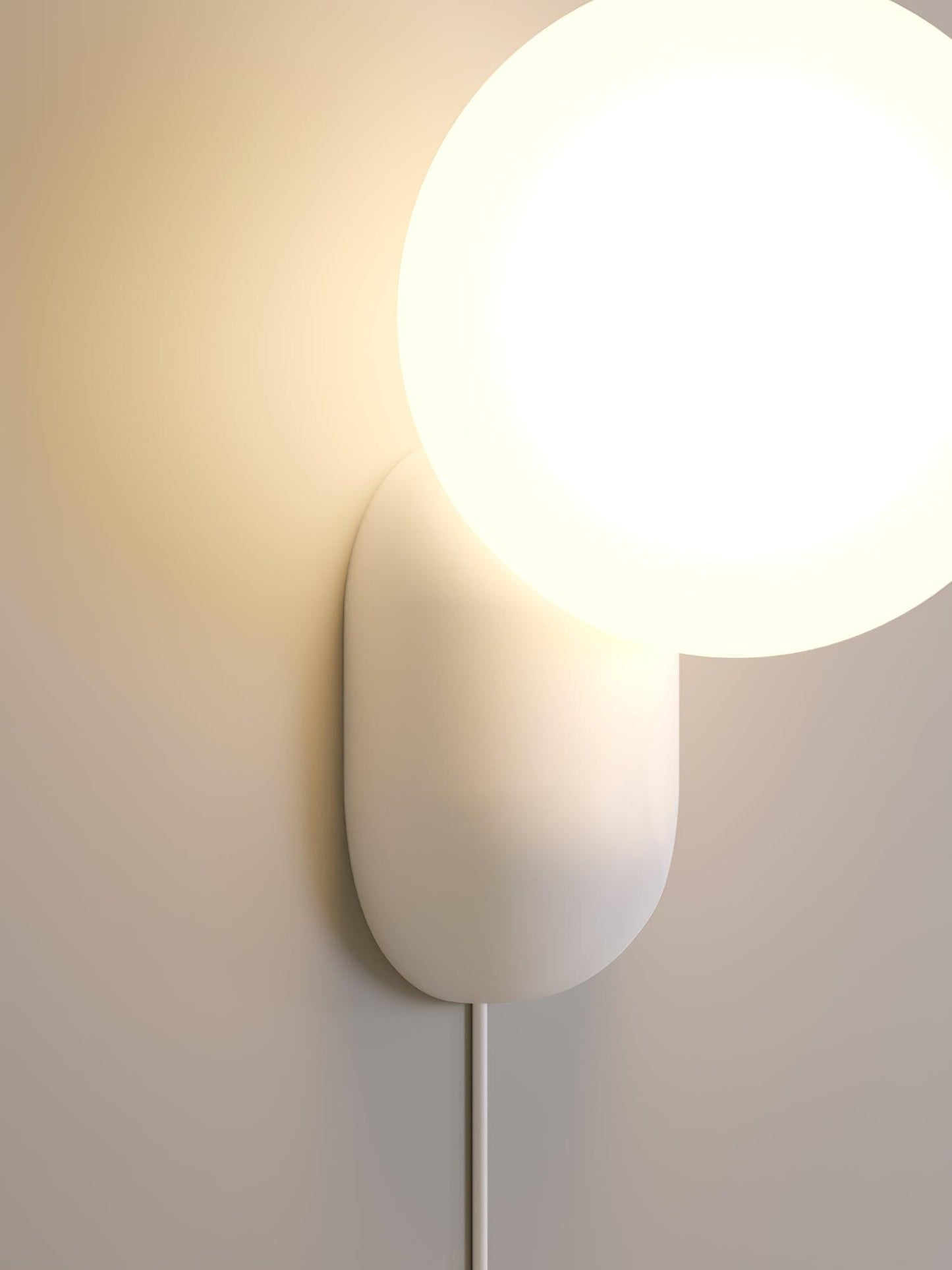 Lunara Minimalist Globe Wall Lamp
