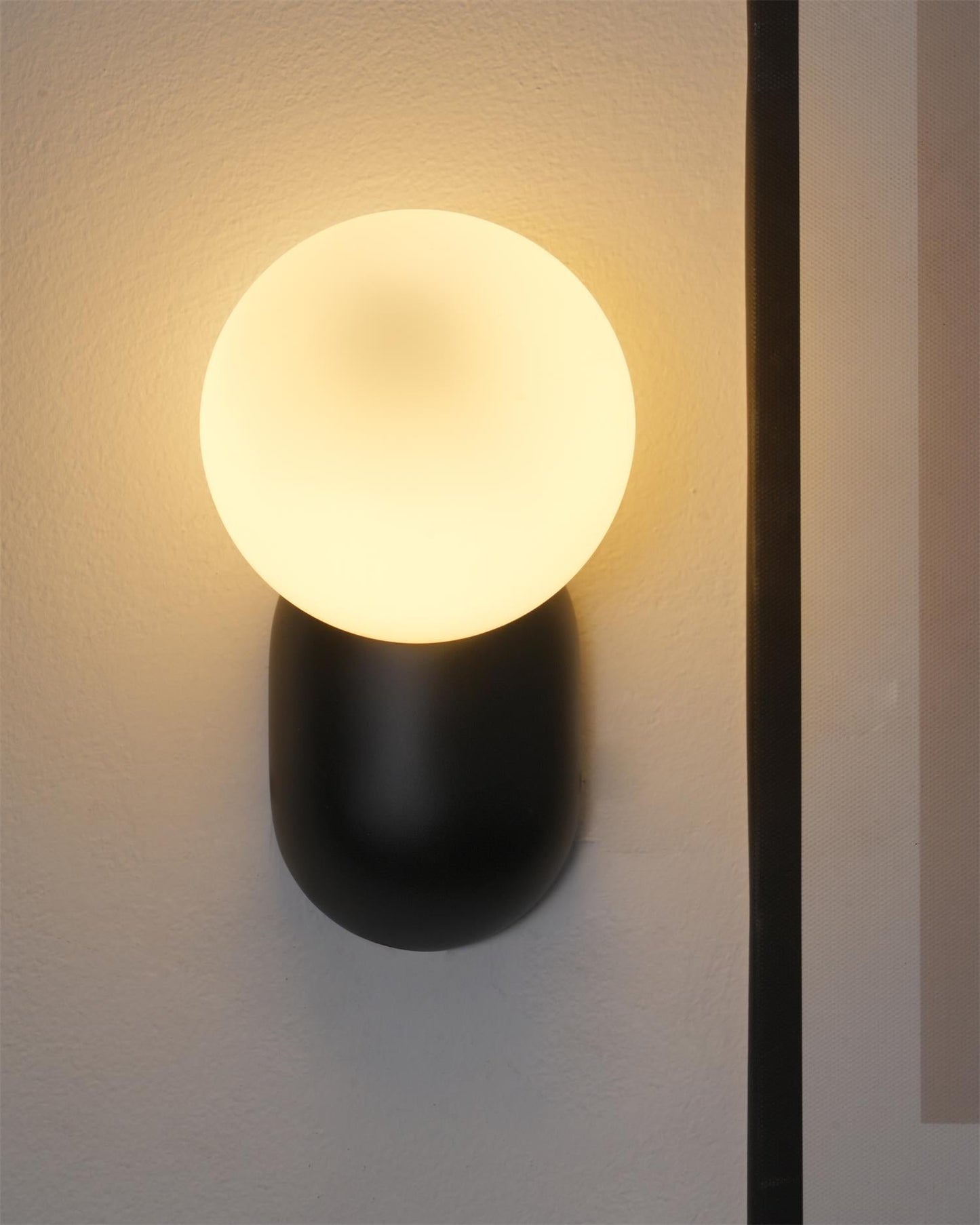Lunara Minimalist Globe Wall Lamp