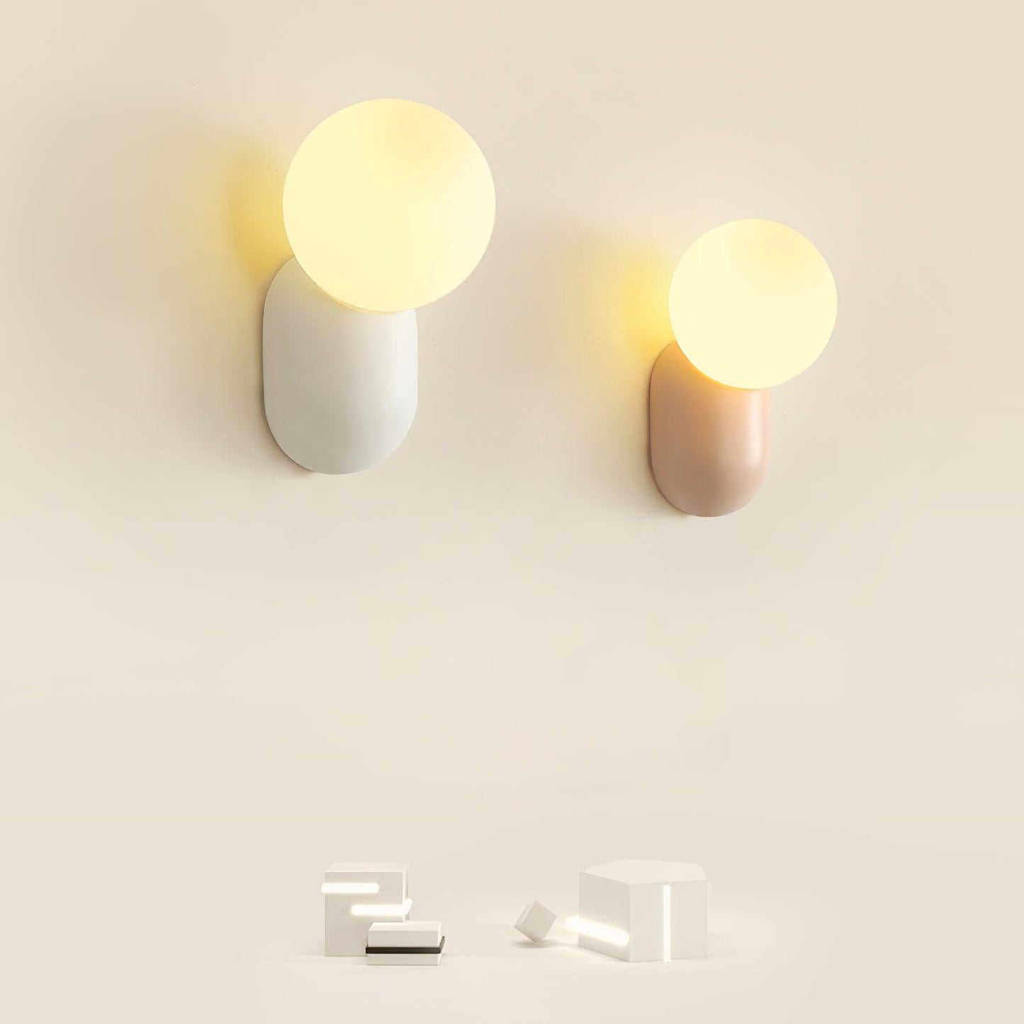 Lunara Minimalist Globe Wall Lamp