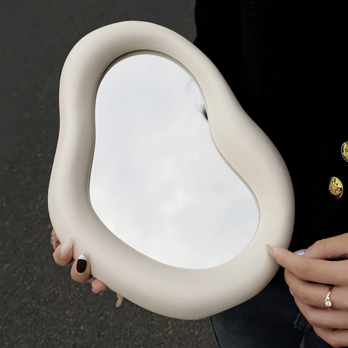 Bold Chunky Table Mirror