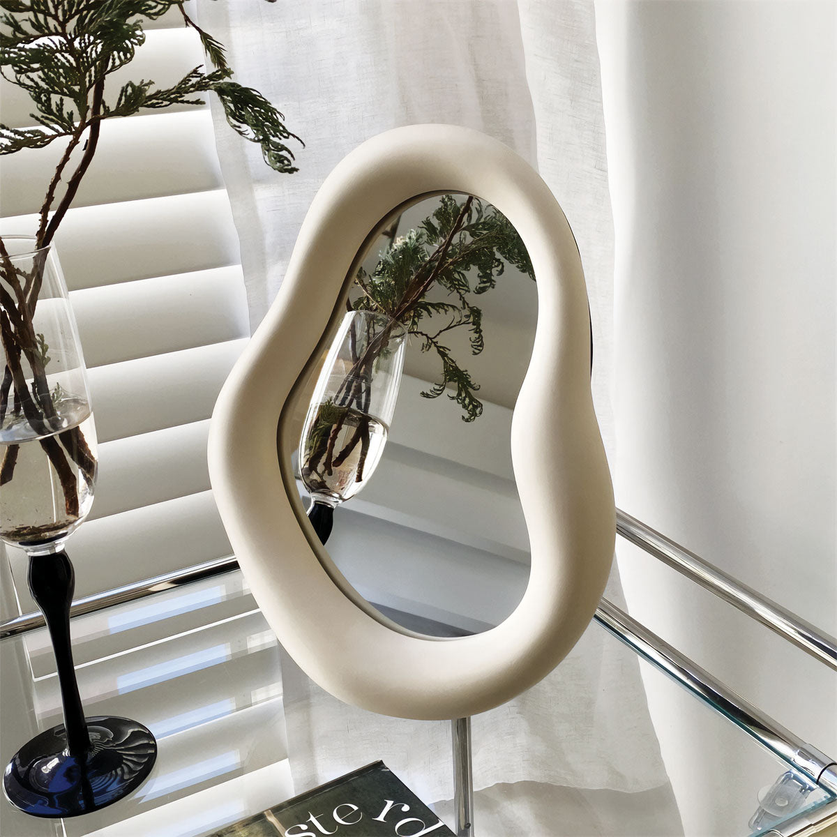 Bold Chunky Table Mirror