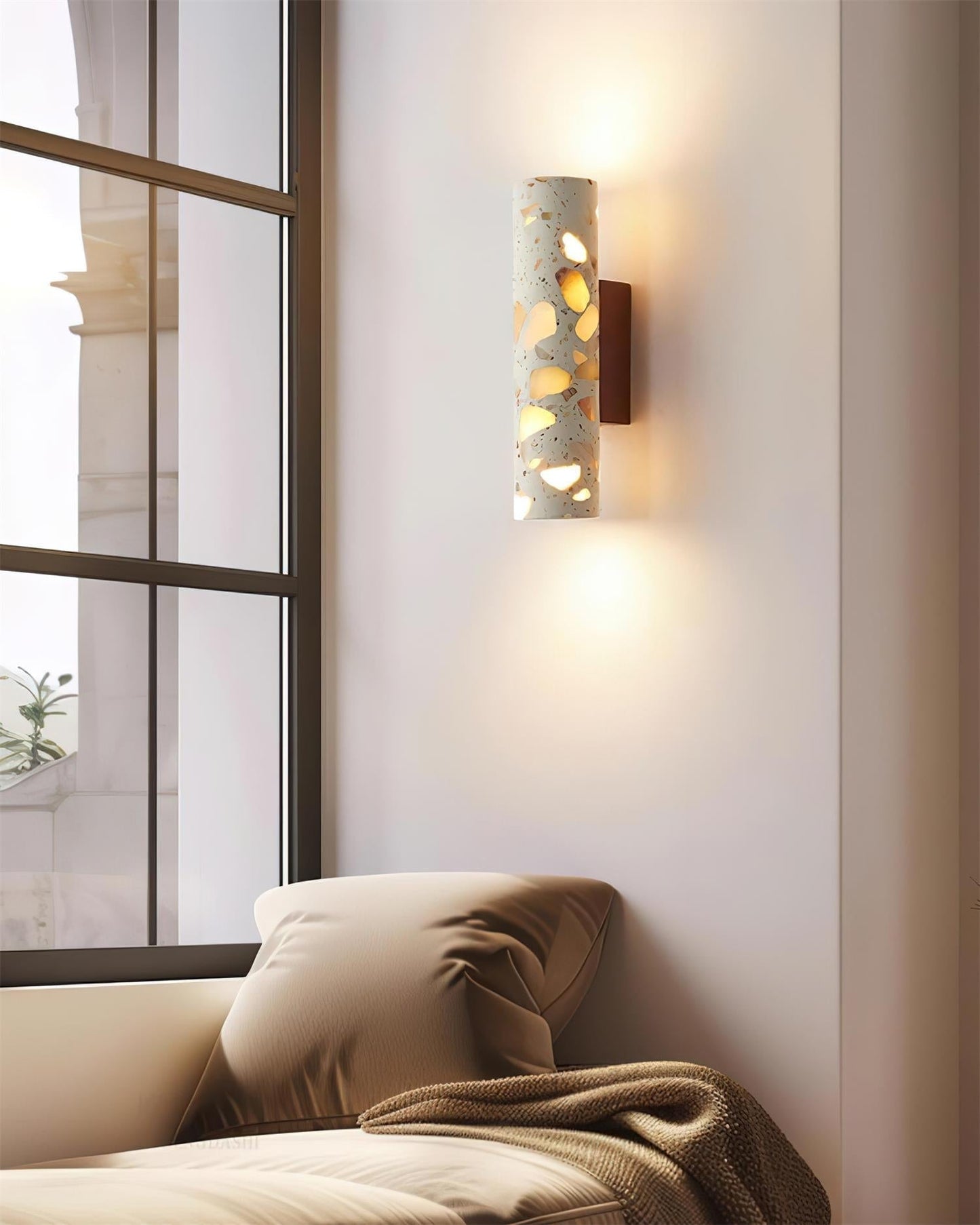 Fioren Minimalist Terrazzo Wall Lamp