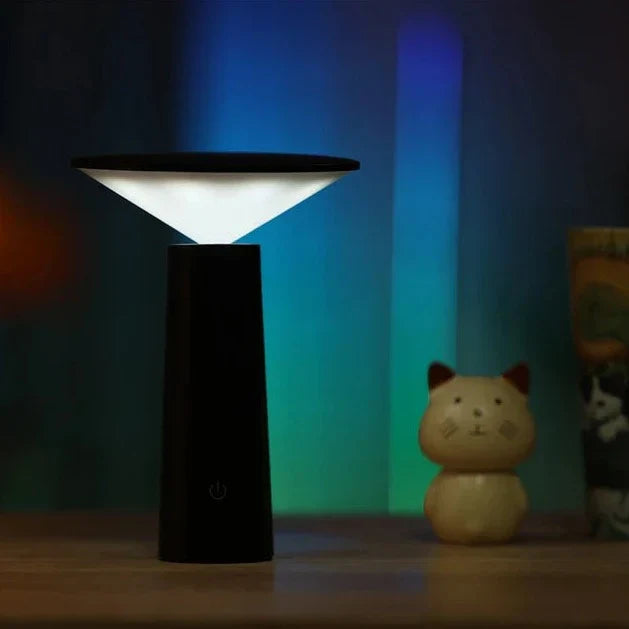 Modern LED Table Lamp | Dimmable, 360° Adjustable, 2000mAh Rechargeable Battery