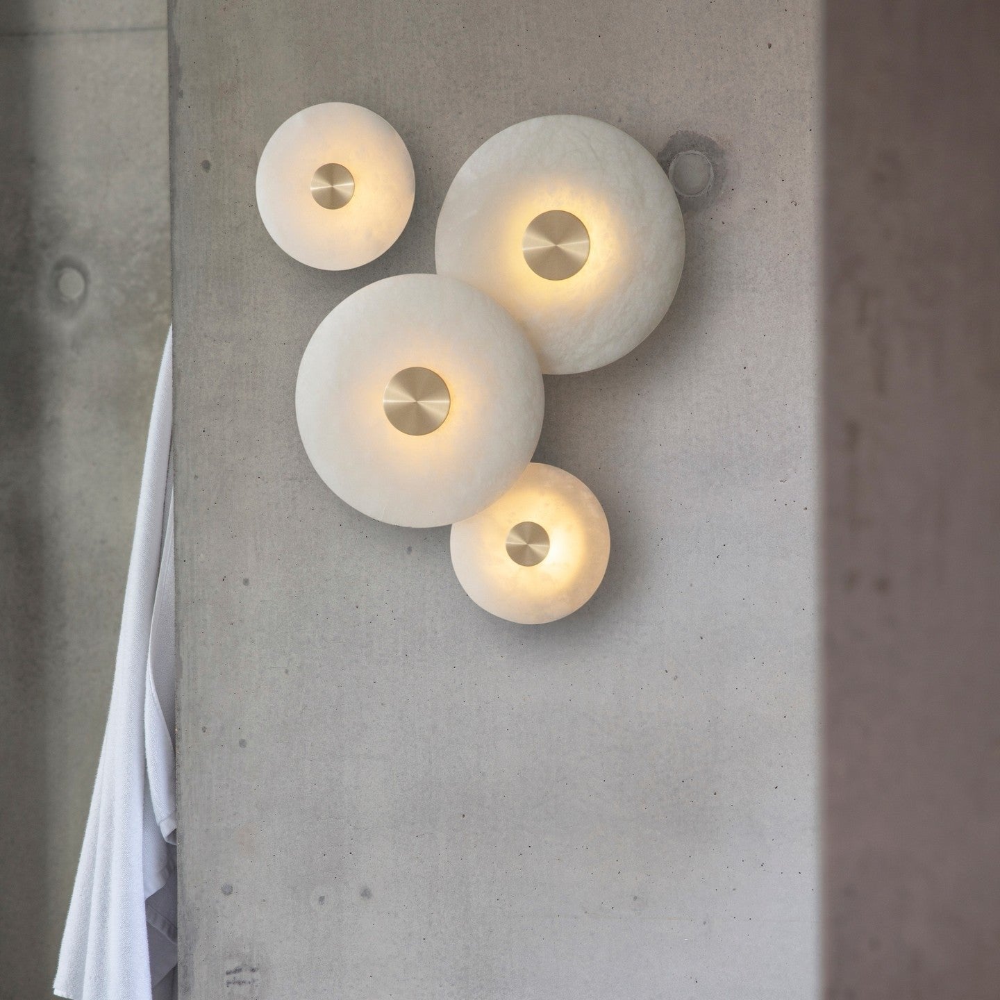 Alabaster Ceiling Light by Selina