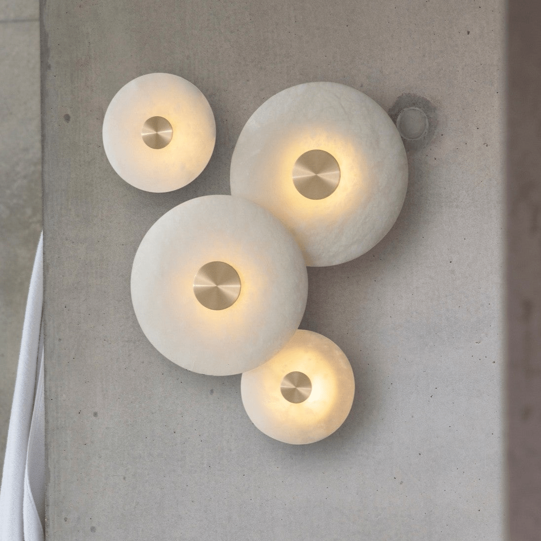 Alabaster Ceiling Light by Selina