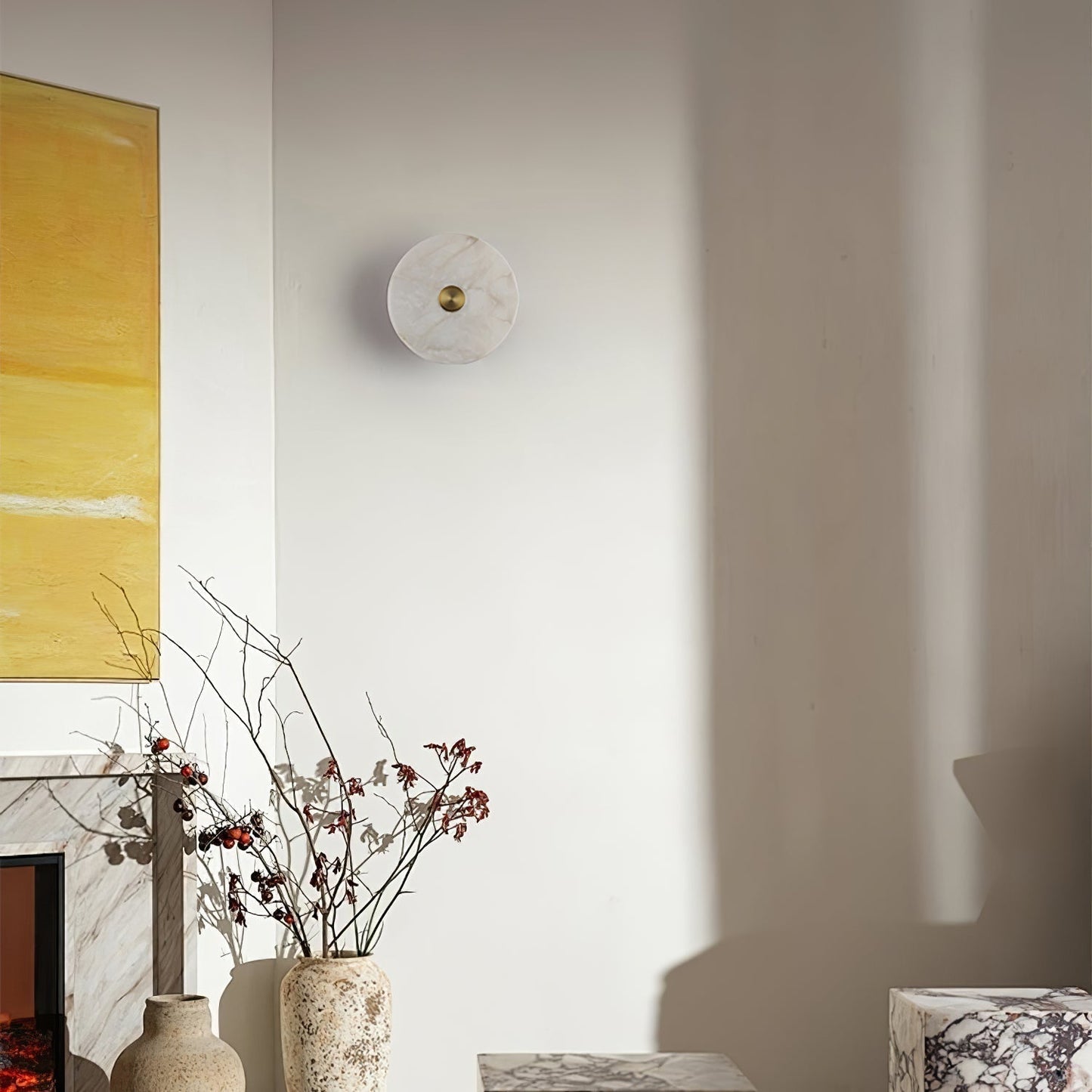 Alabaster Ceiling Light by Selina