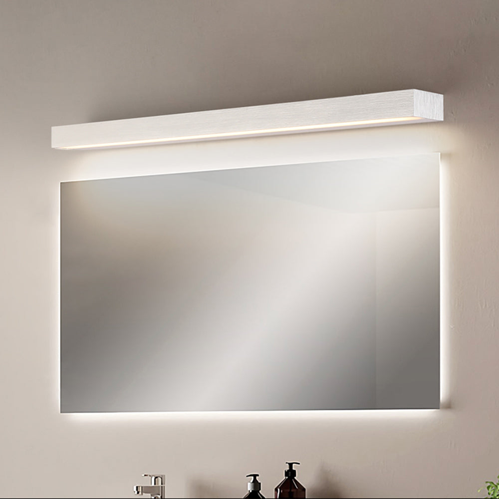 Arisha White Linear LED Wall Lamp - Metal & Acrylic for Bathroom, Bedroom, or Living Room