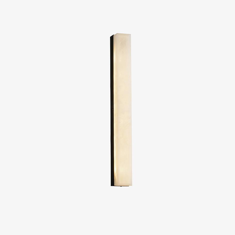 Isen Linear Wall Light in Brass and Alabaster