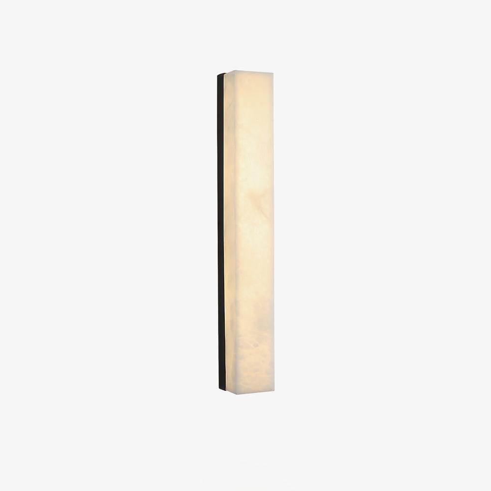Isen Linear Wall Light in Brass and Alabaster
