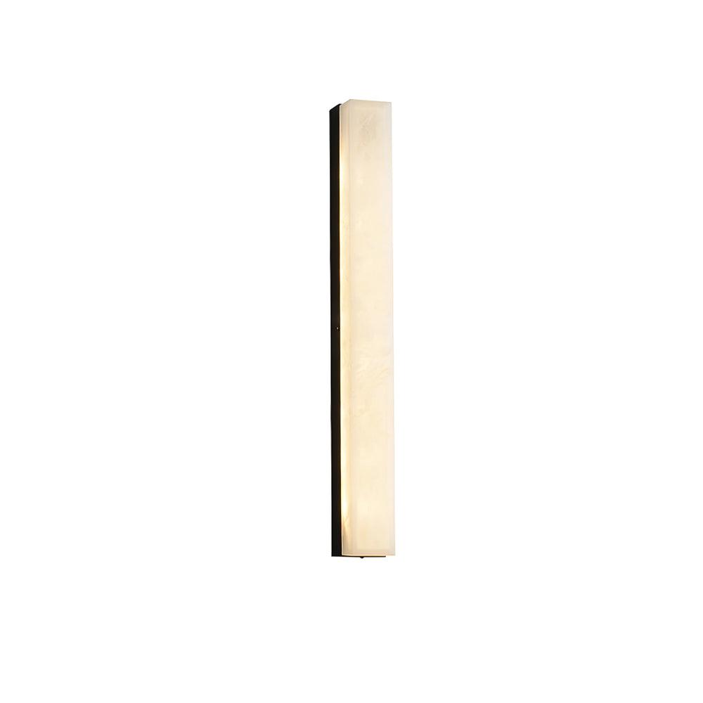 Isen Linear Wall Light in Brass and Alabaster