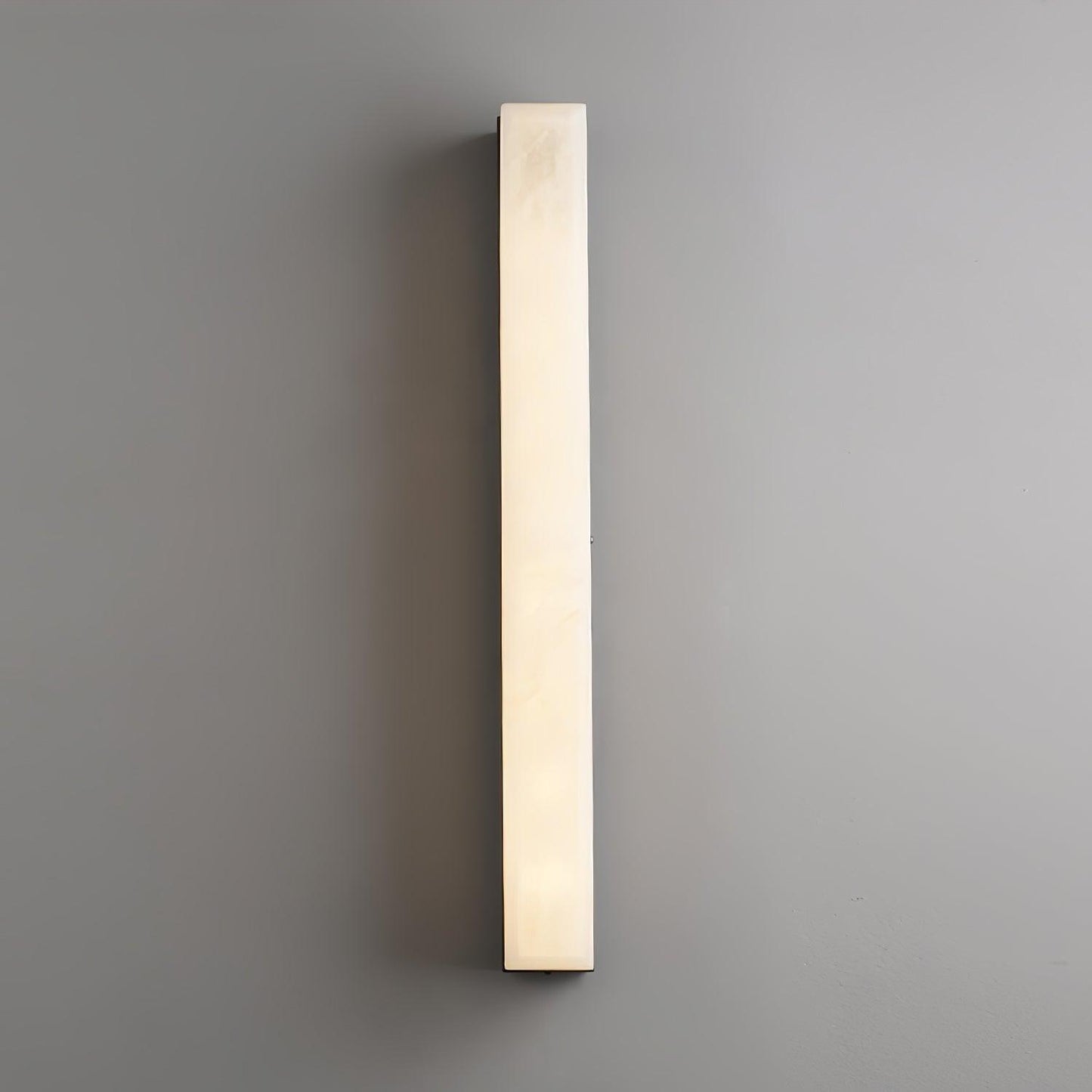 Isen Linear Wall Light in Brass and Alabaster