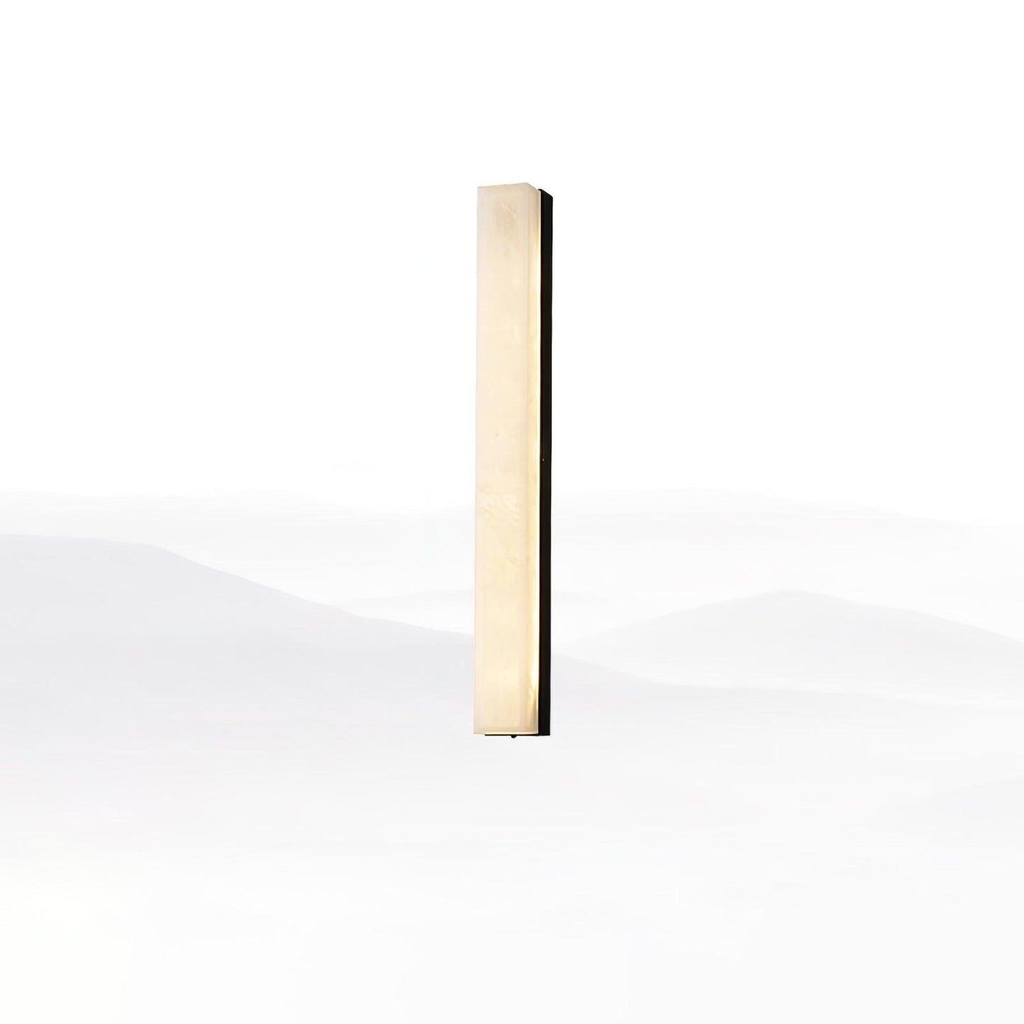 Isen Linear Wall Light in Brass and Alabaster