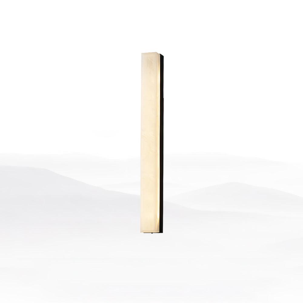 Isen Linear Wall Light in Brass and Alabaster