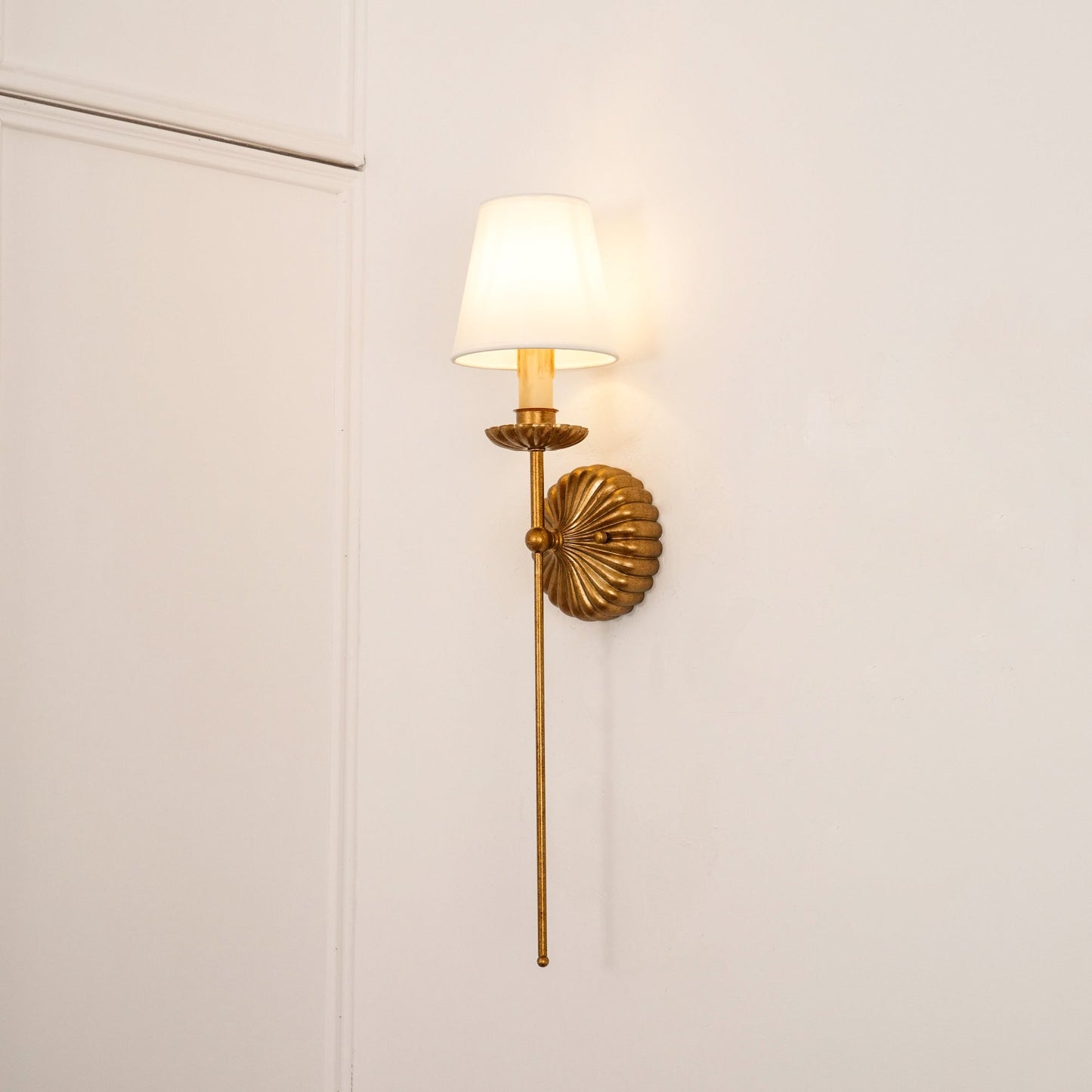 Antique Candle-Shaped Zelu Wall Lamp