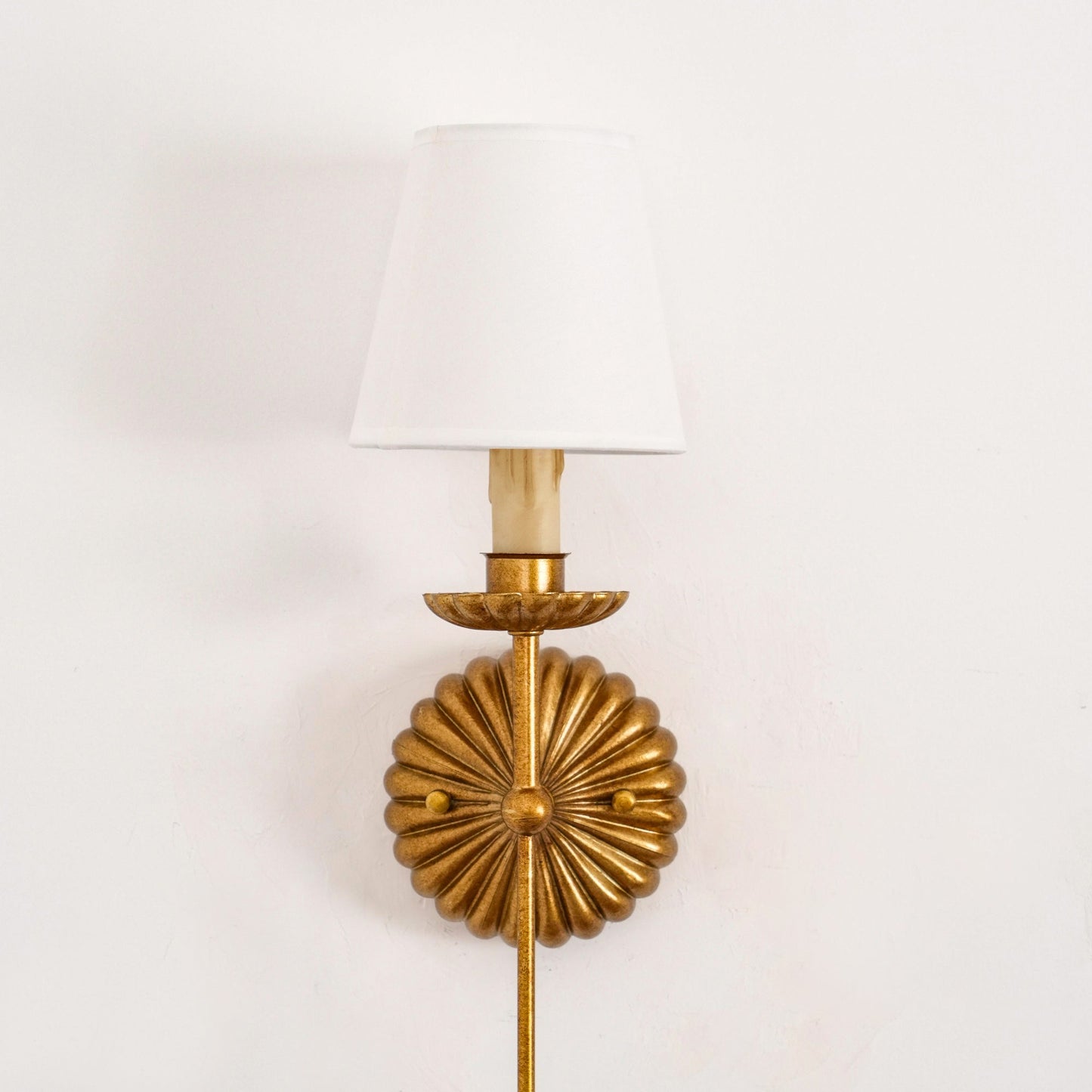 Antique Candle-Shaped Zelu Wall Lamp