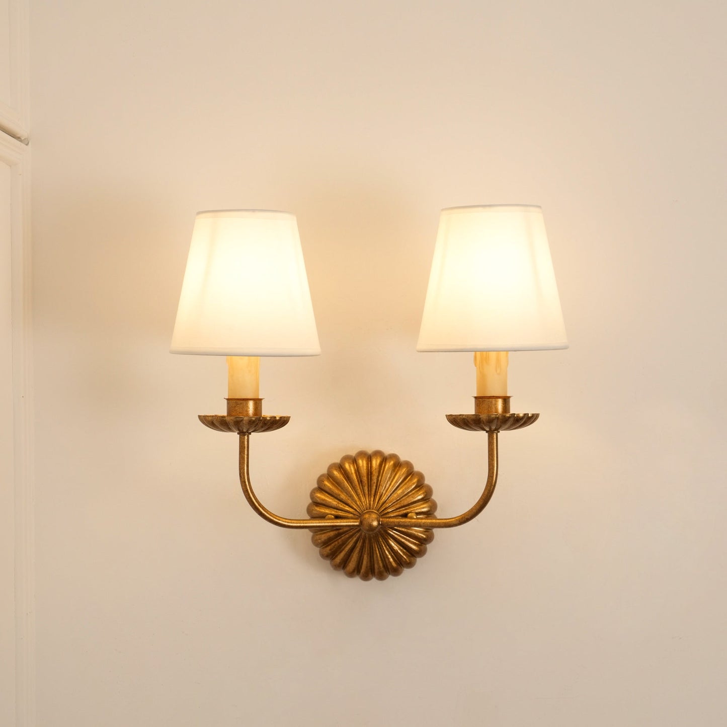 Antique Candle-Shaped Zelu Wall Lamp