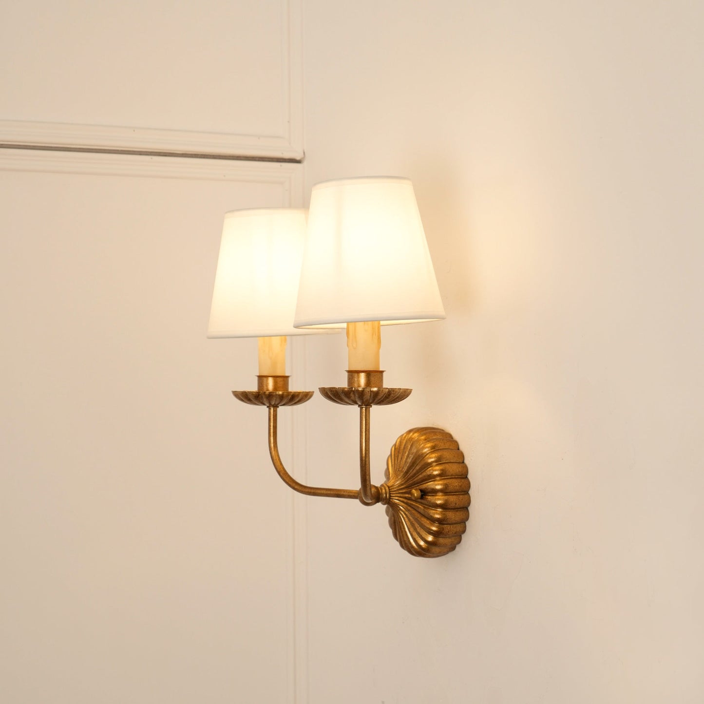 Antique Candle-Shaped Zelu Wall Lamp