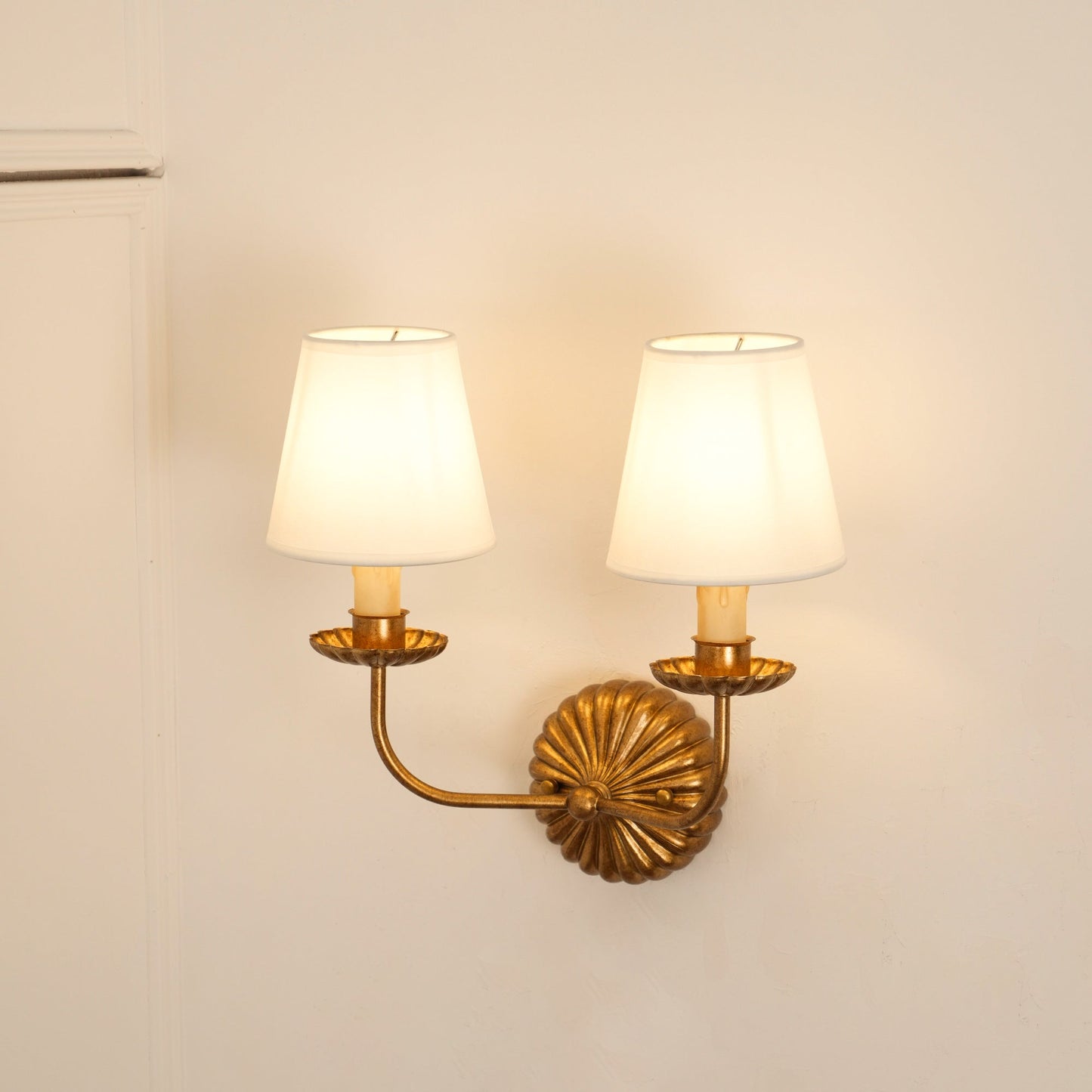 Antique Candle-Shaped Zelu Wall Lamp