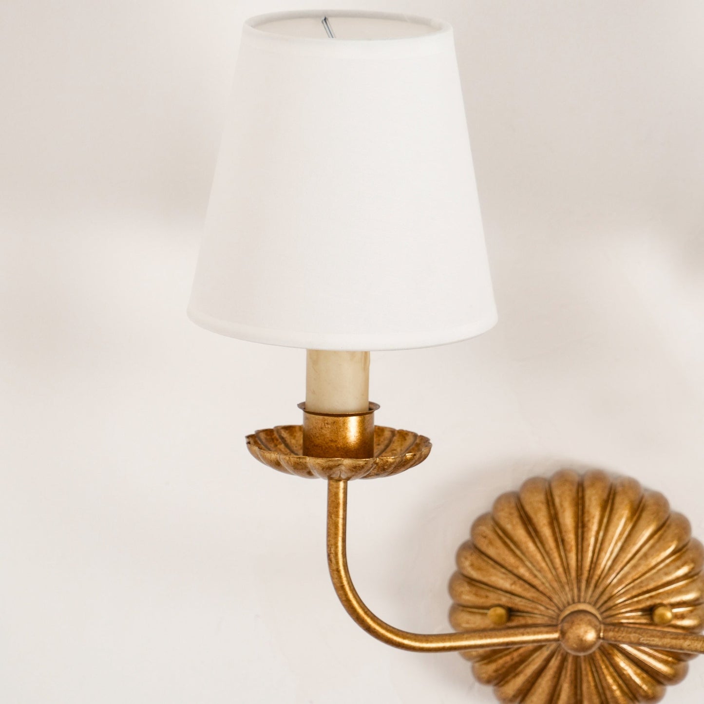 Antique Candle-Shaped Zelu Wall Lamp