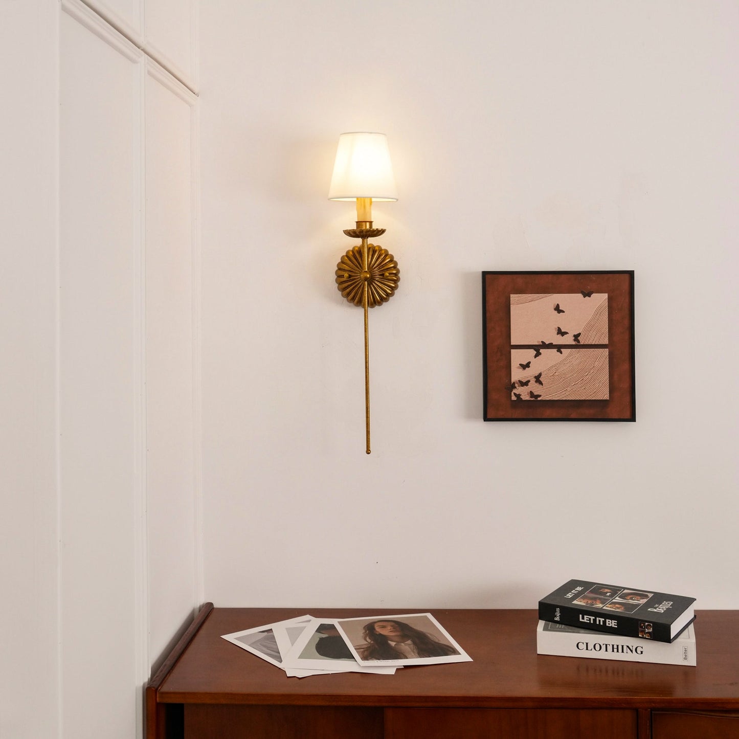 Antique Candle-Shaped Zelu Wall Lamp