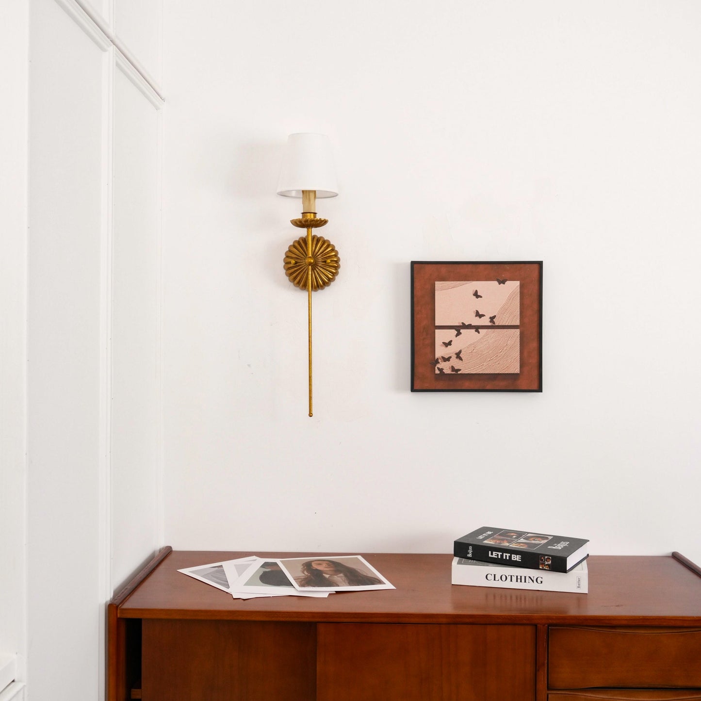 Antique Candle-Shaped Zelu Wall Lamp