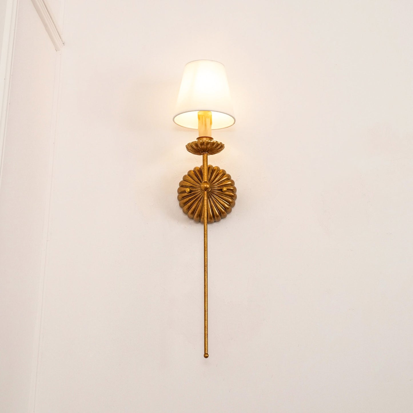 Antique Candle-Shaped Zelu Wall Lamp