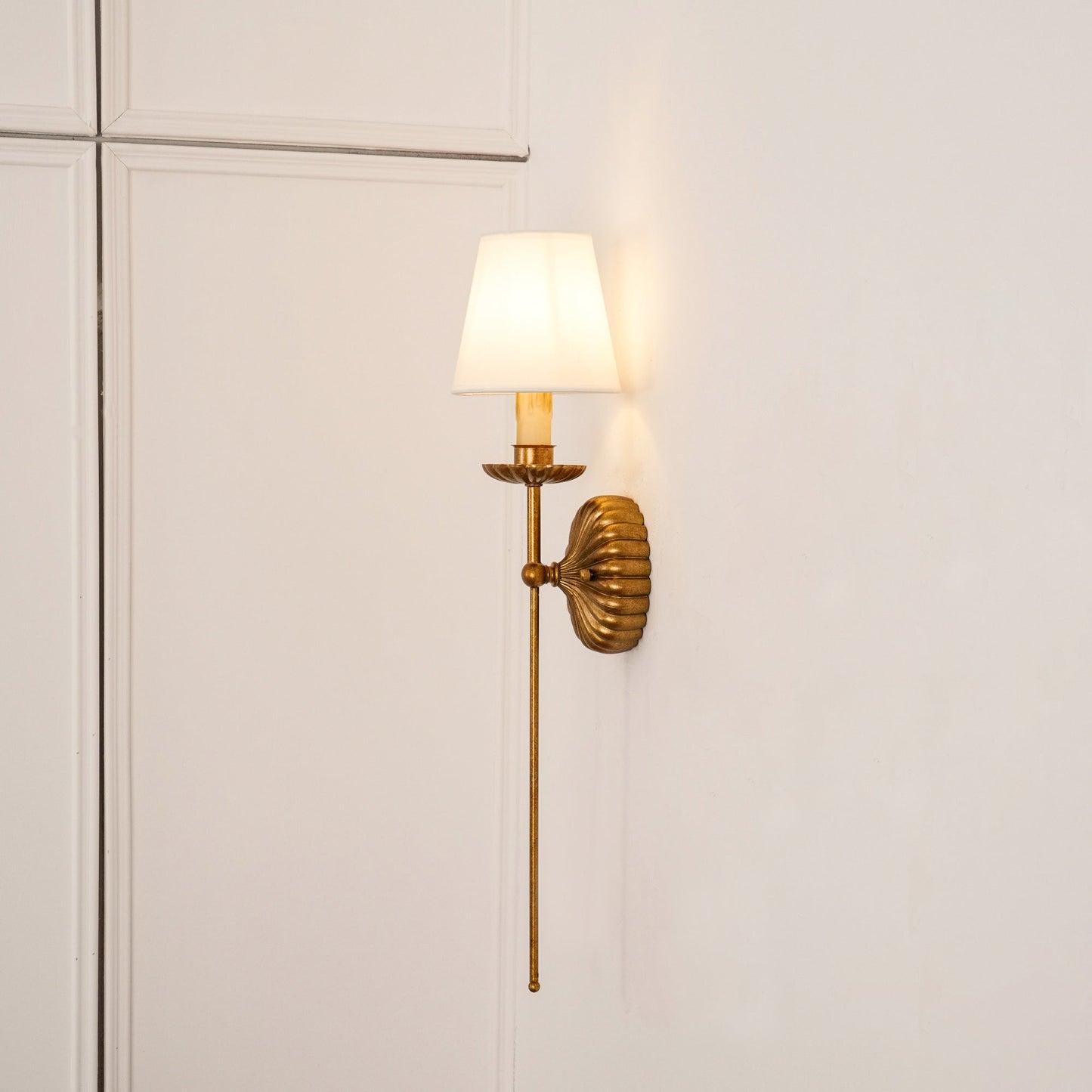 Antique Candle-Shaped Zelu Wall Lamp