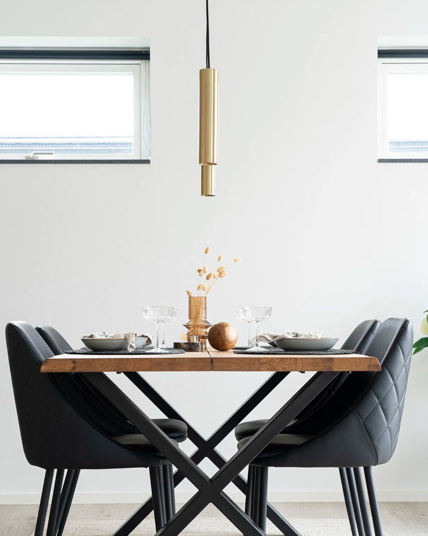 Modern Brass Steel Paris Pendant Light with GU10 Socket