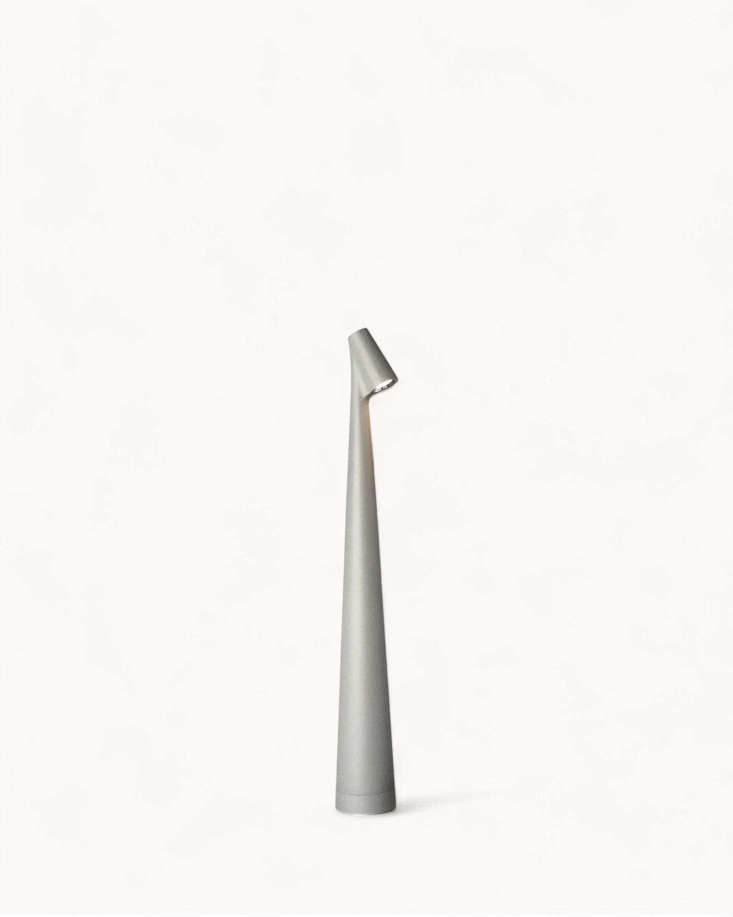 Contemporary Touch-Control Table Lamp with 3 Brightness Settings, Aluminum Design
