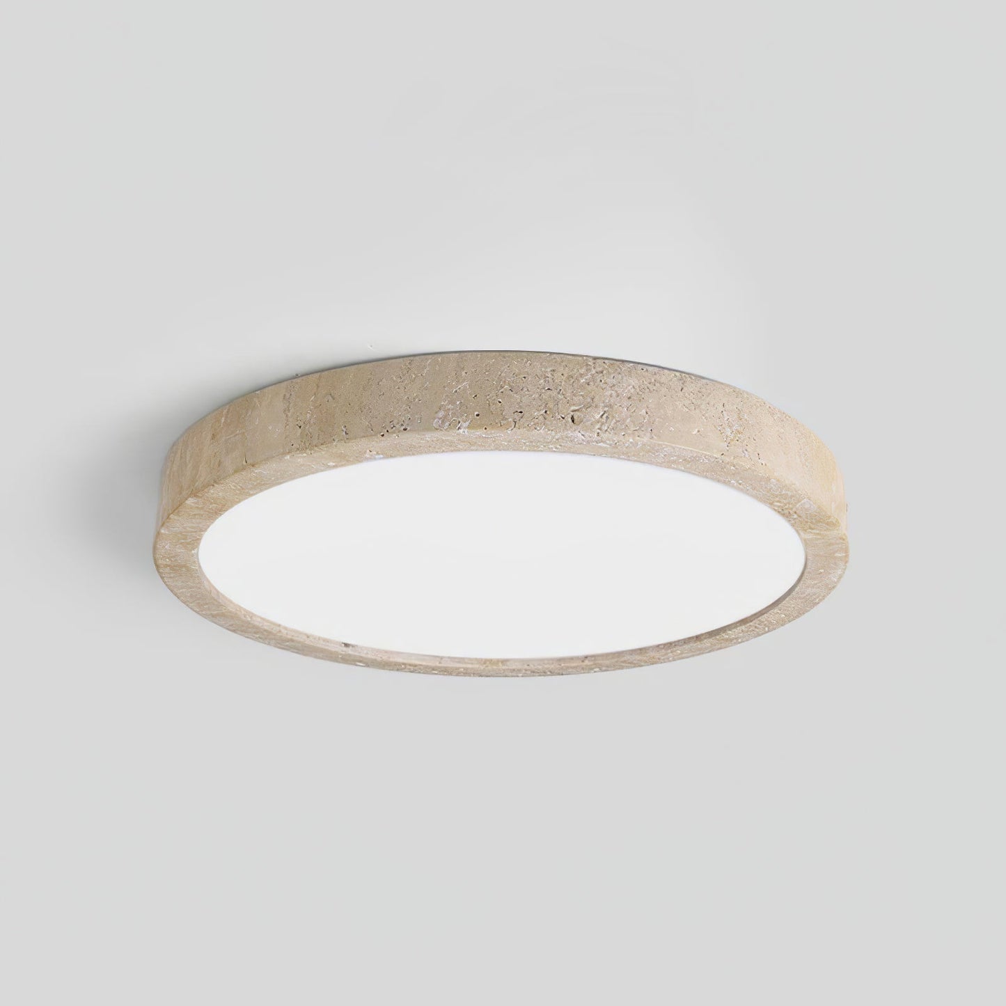 Artalor Sleek Travertine Ceiling Light