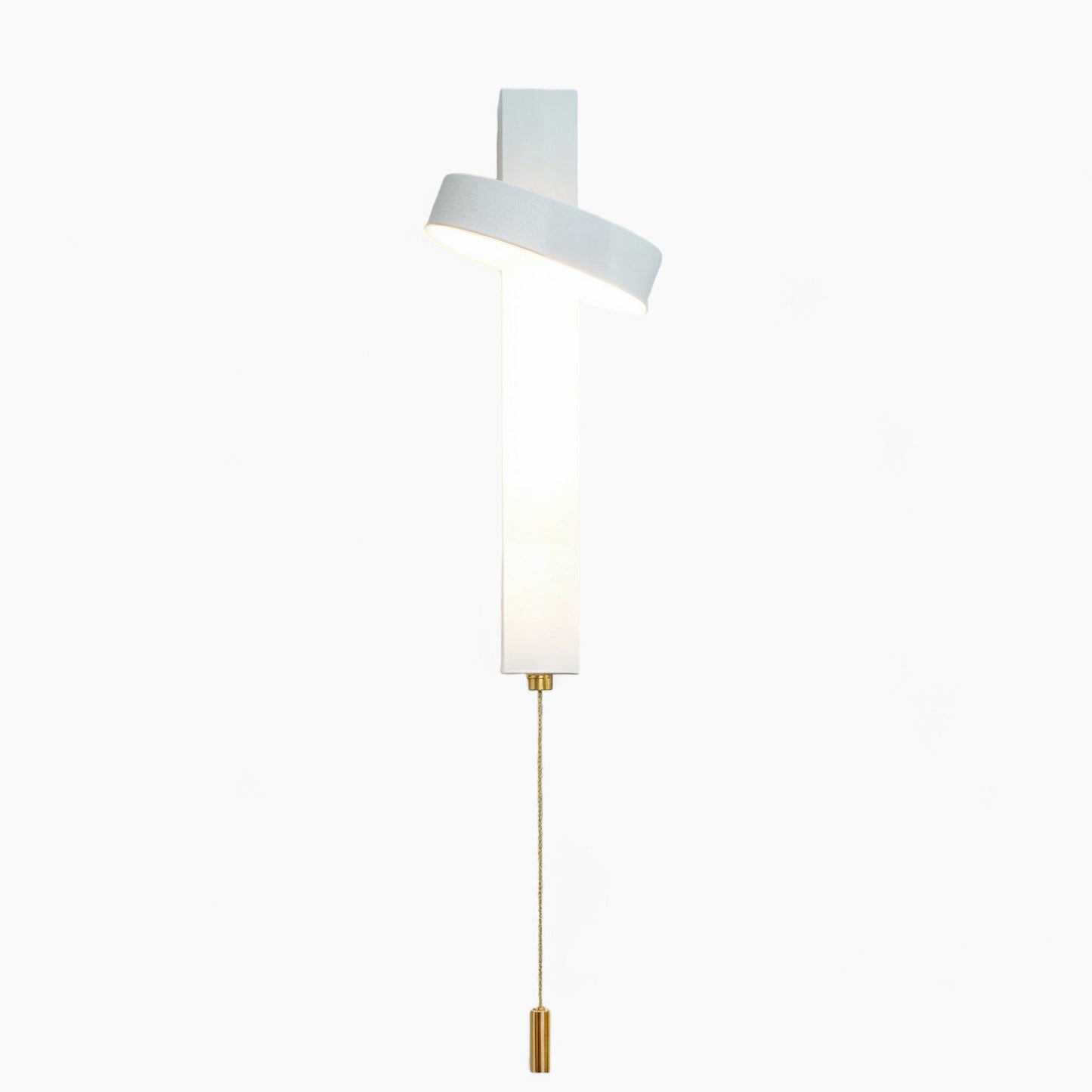 Stylish 350° Rotatable Wall Light - 9W LED, Contemporary Design for Home - Metal & Acrylic, DC Powered