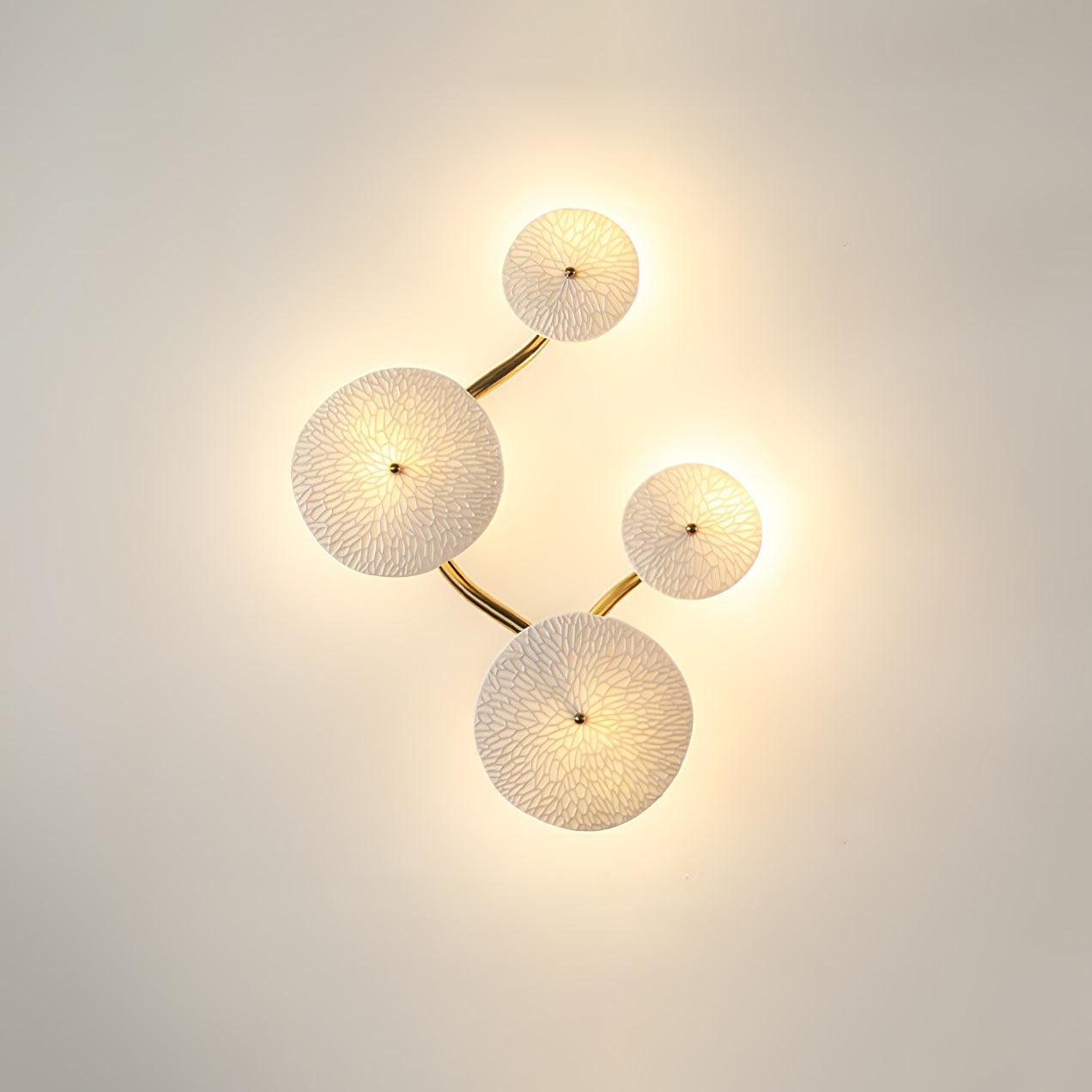 Lotus Leaf Wall Light by Kaivo