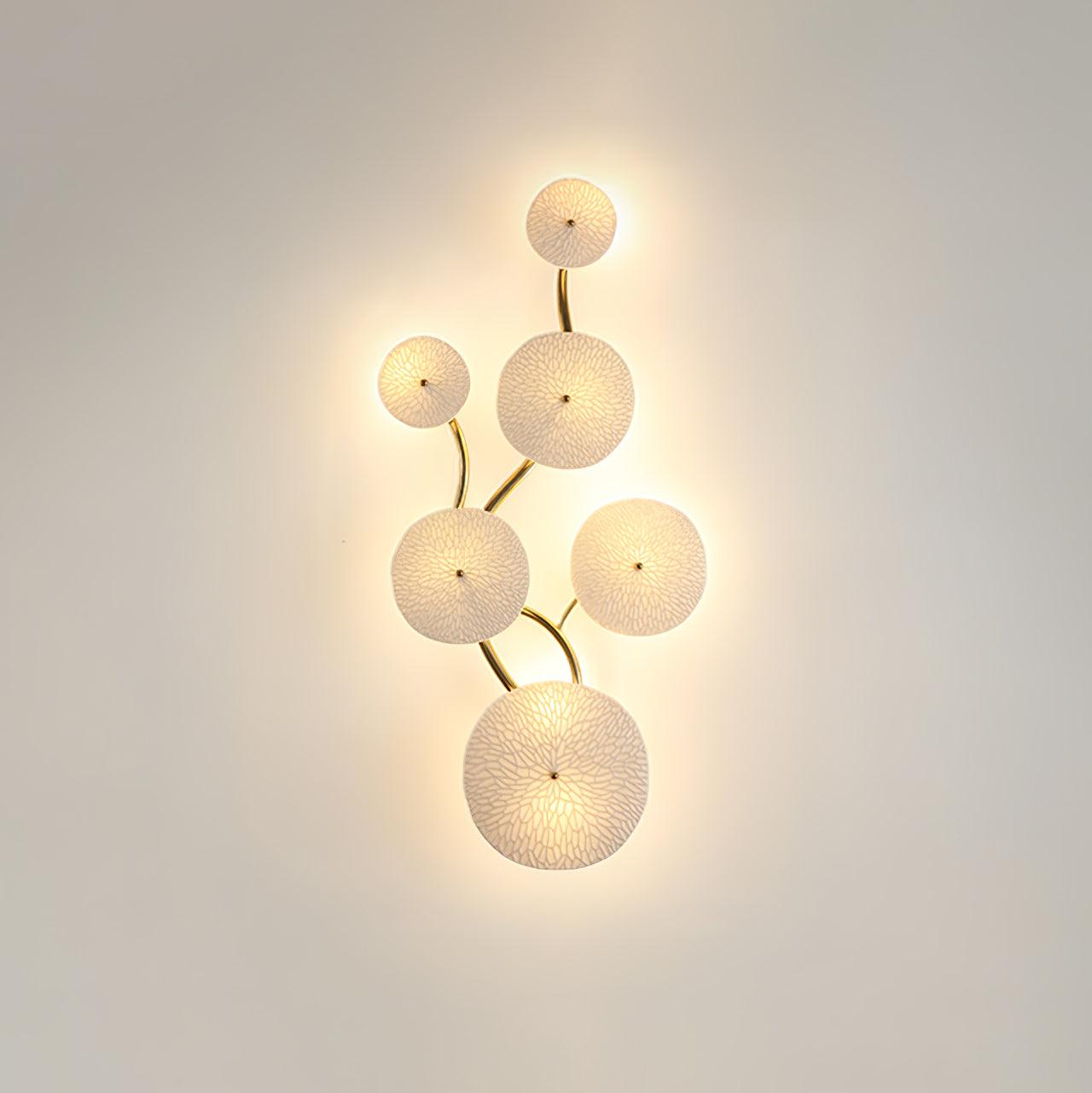 Lotus Leaf Wall Light by Kaivo