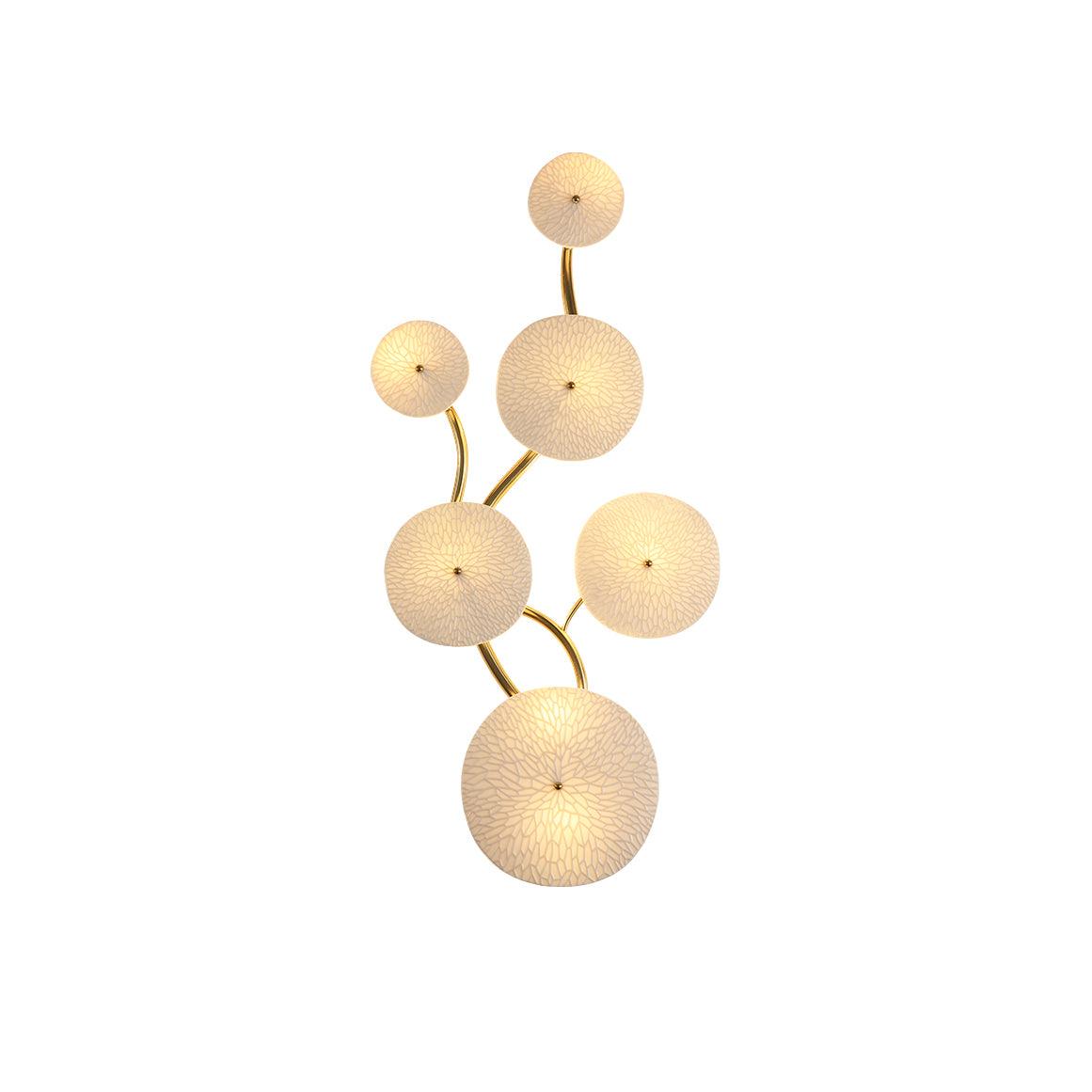 Lotus Leaf Wall Light by Kaivo