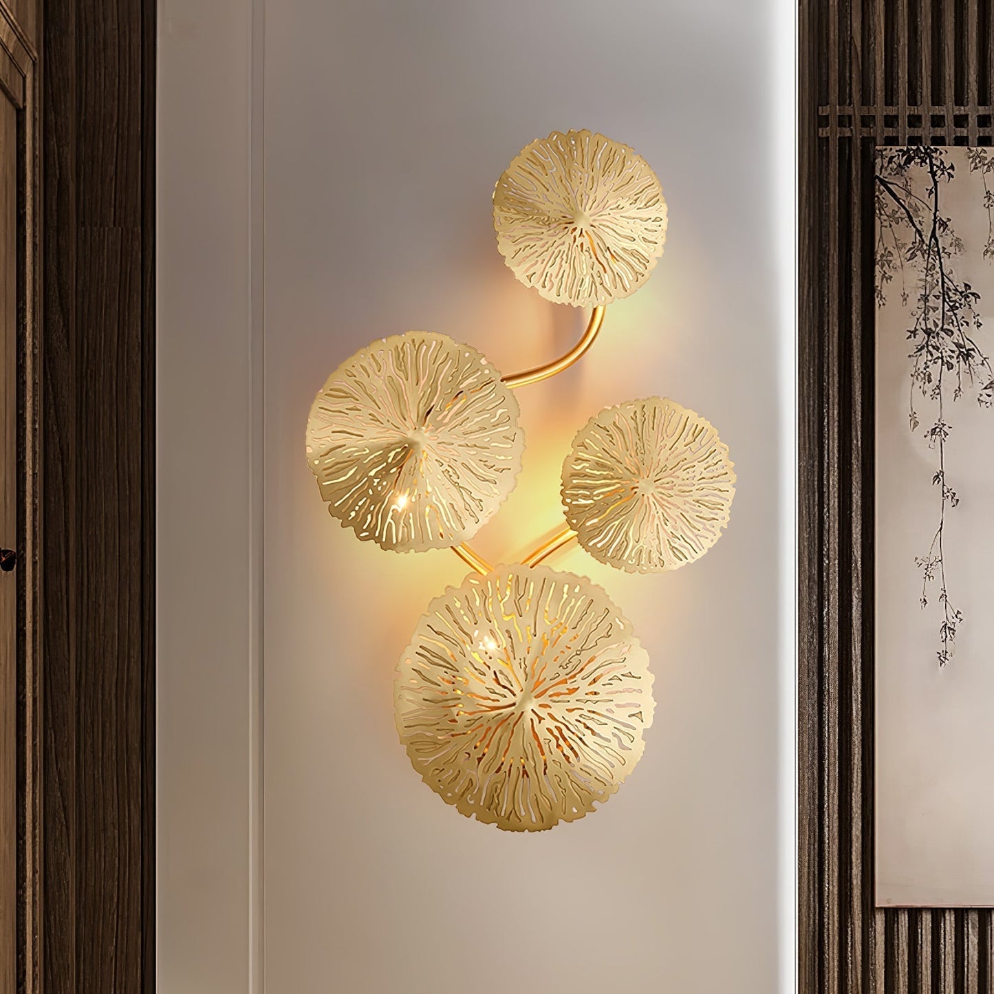 Veya Lotus Leaf Wall Light