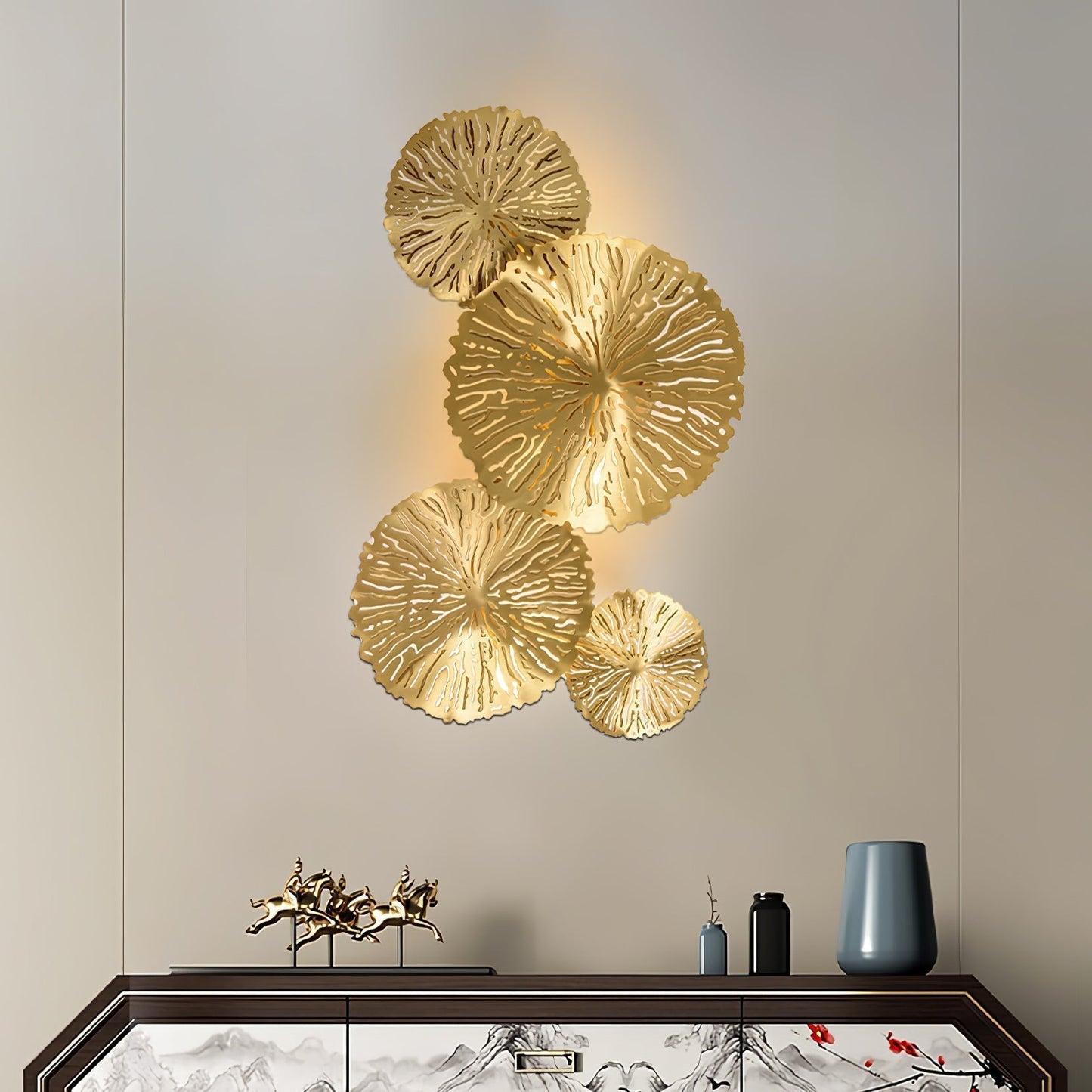 Veya Lotus Leaf Wall Light