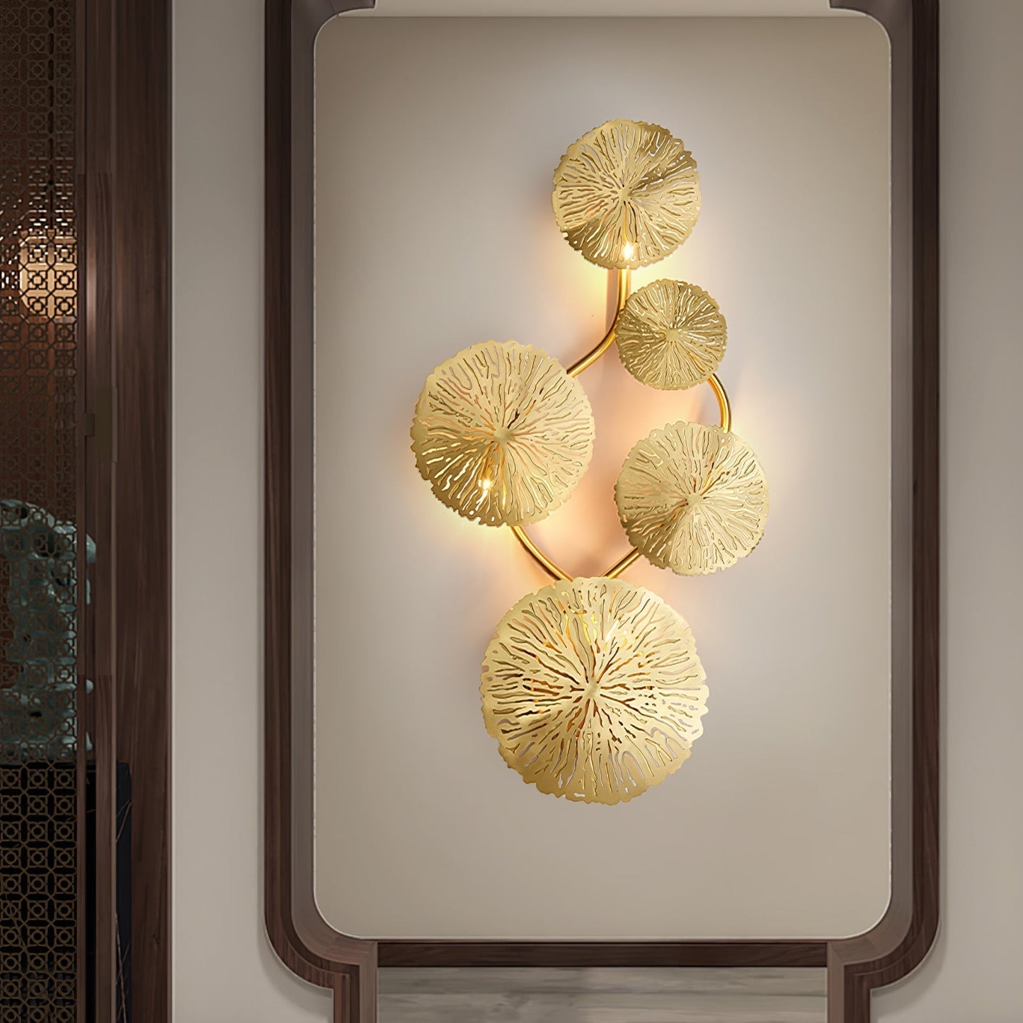 Veya Lotus Leaf Wall Light