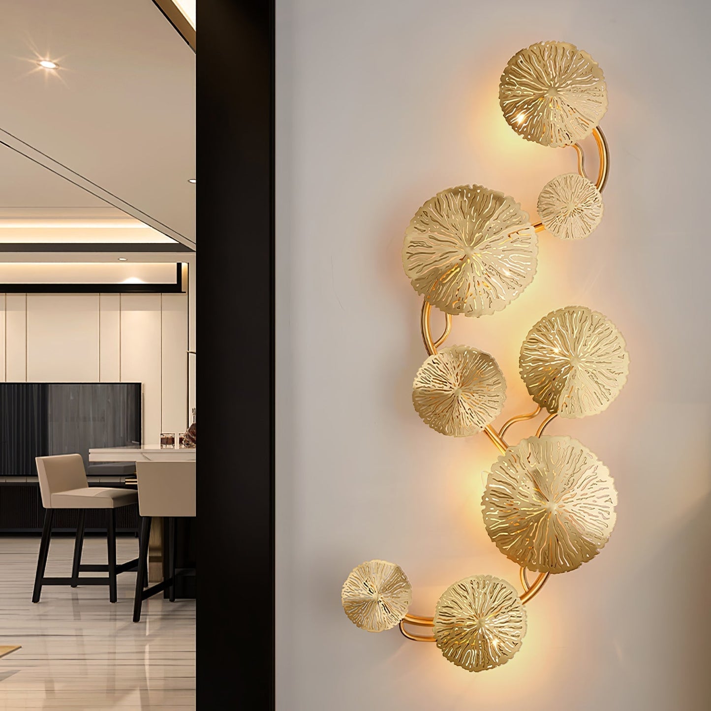 Veya Lotus Leaf Wall Light