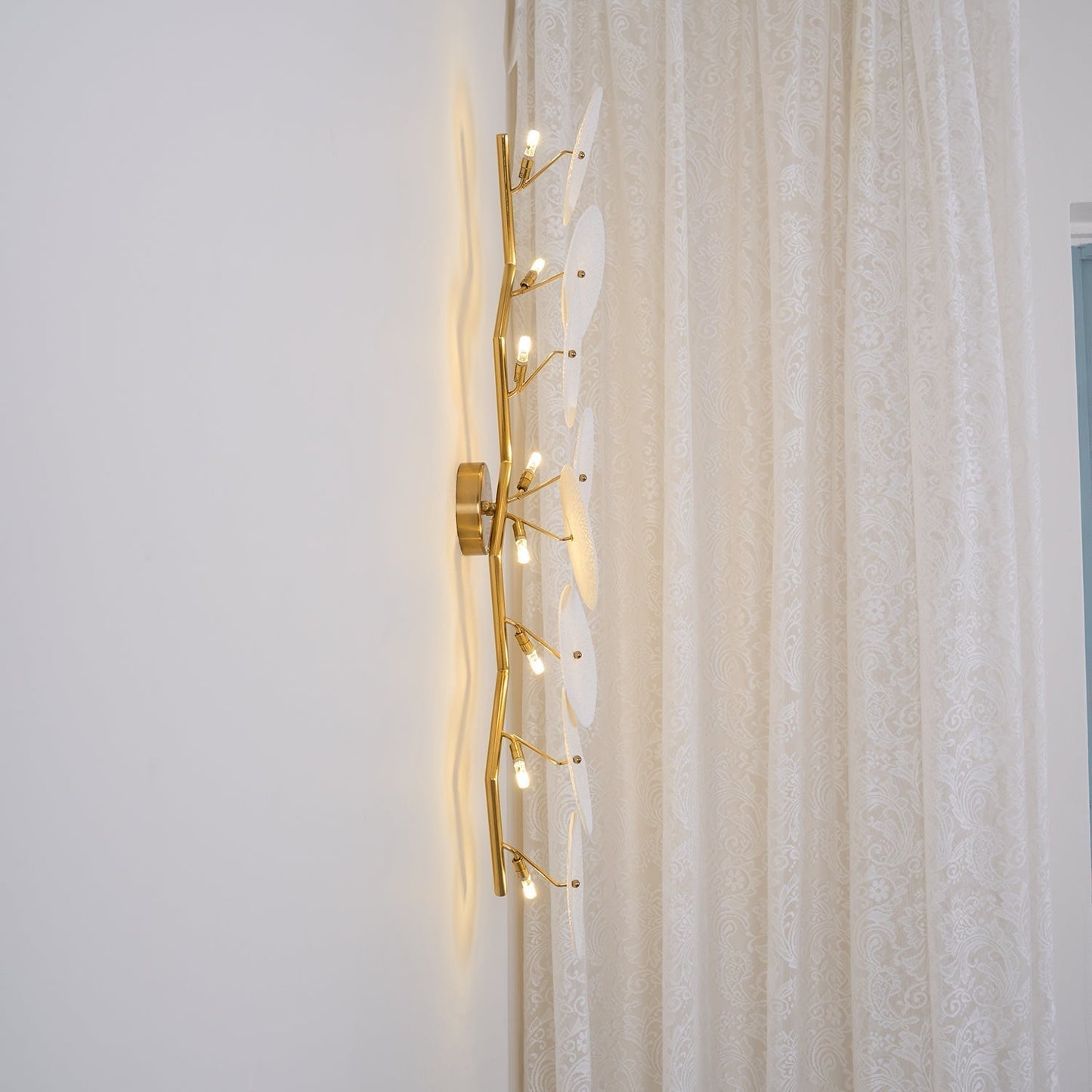 Lotus Leaf Wall Light by Kaivo