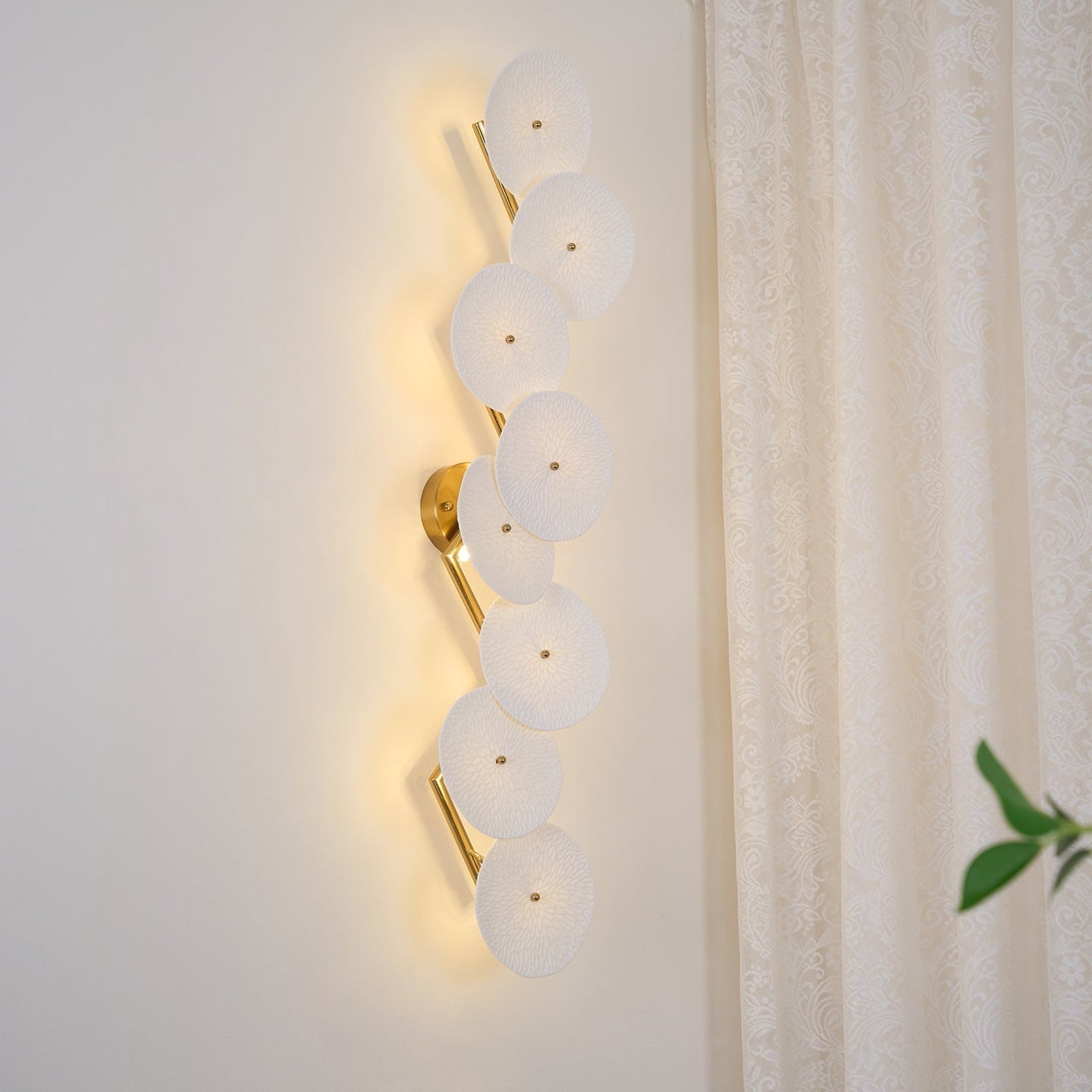 Lotus Leaf Wall Light by Kaivo