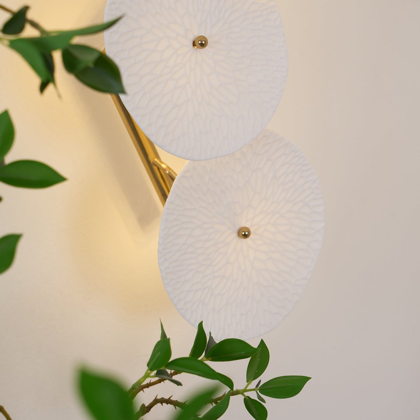 Lotus Leaf Wall Light by Kaivo