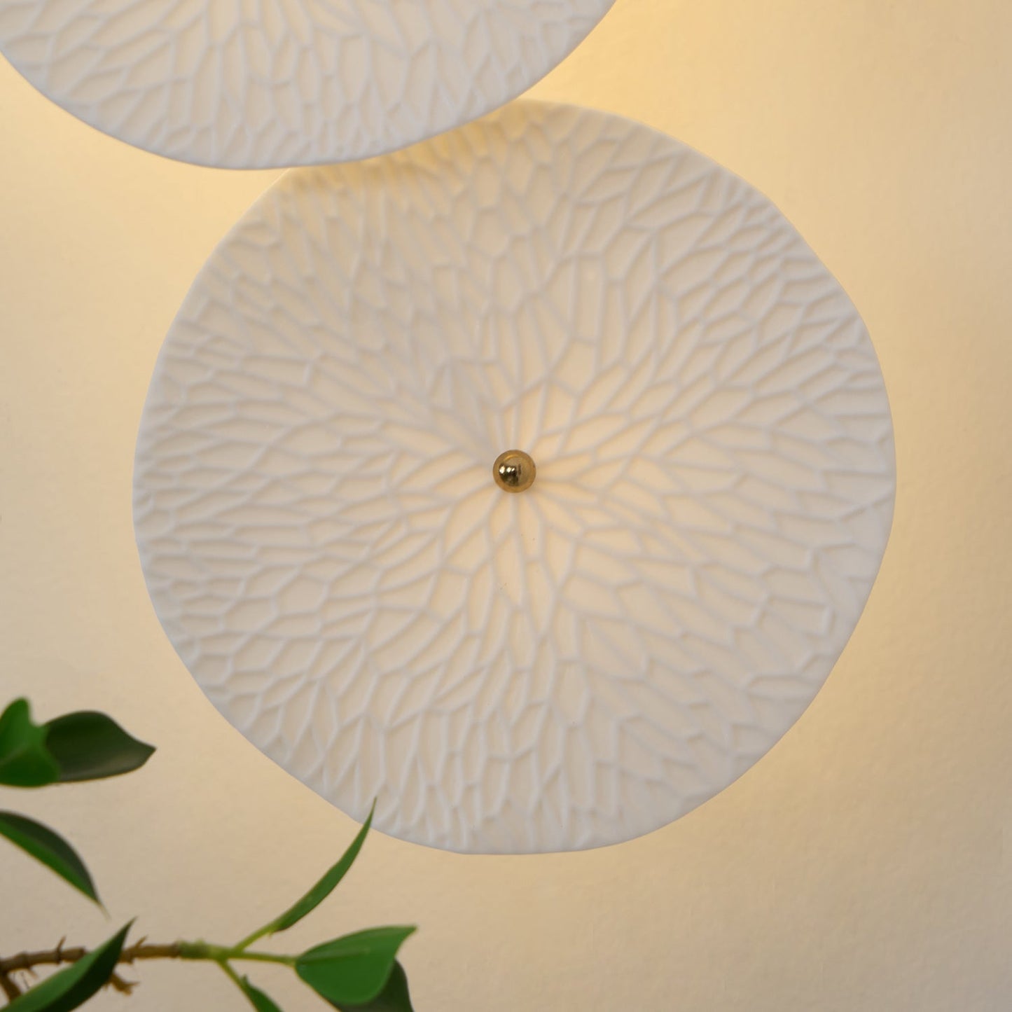 Lotus Leaf Wall Light by Kaivo