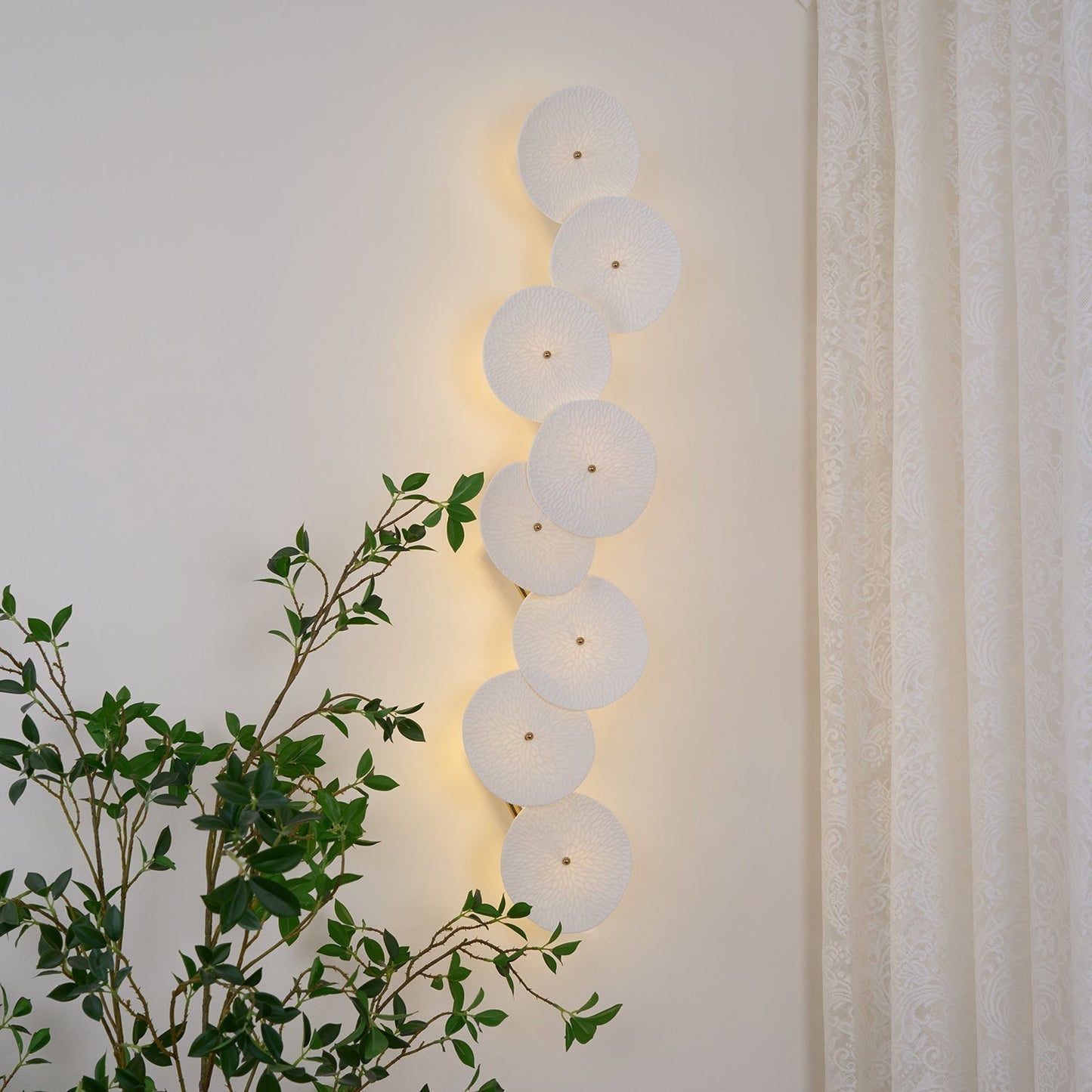 Lotus Leaf Wall Light by Kaivo