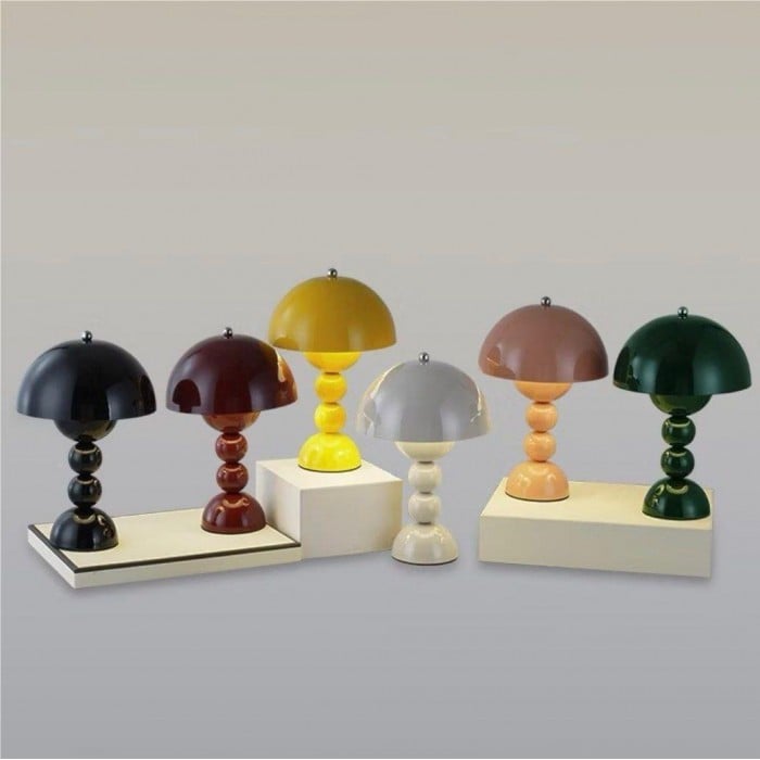 Macaron Flower Bud Portable Table Lamp