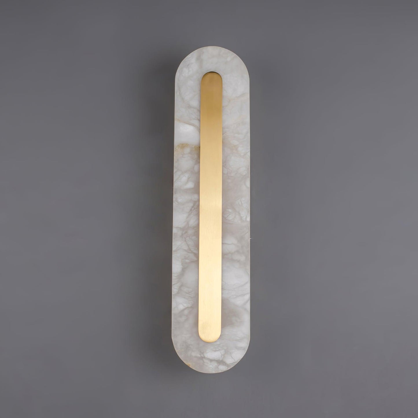 Hurn Curved Alabaster Wall Sconce