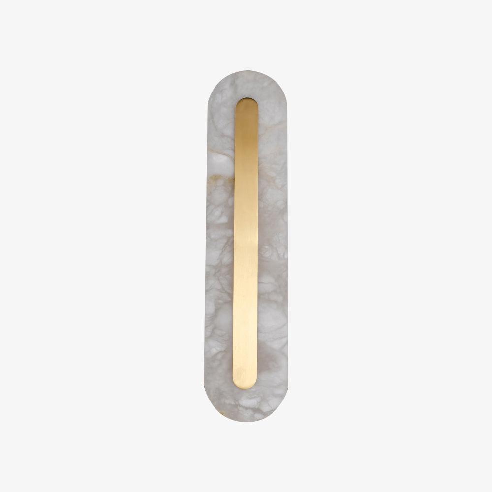 Hurn Curved Alabaster Wall Sconce