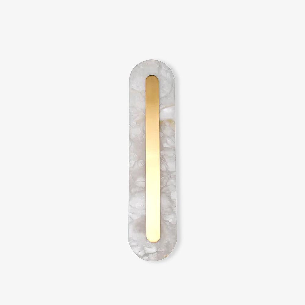 Hurn Curved Alabaster Wall Sconce