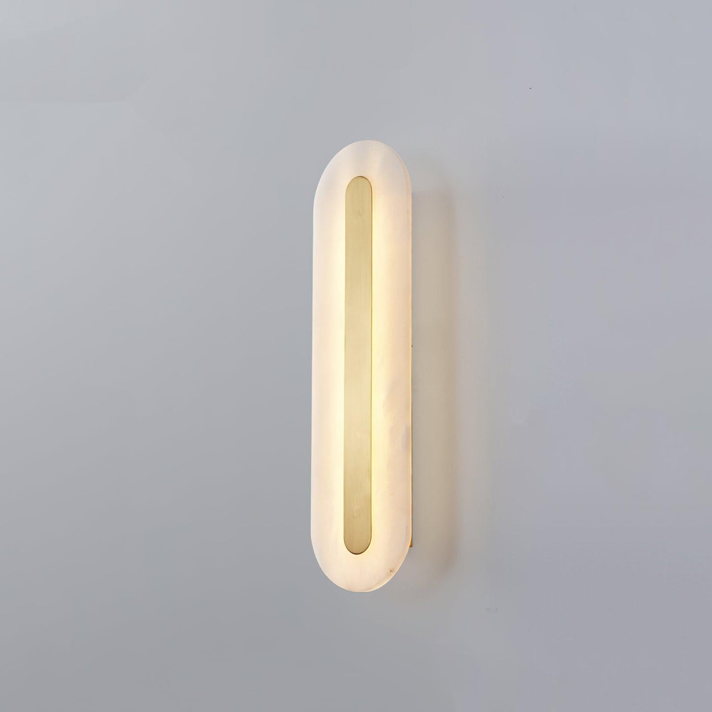 Hurn Curved Alabaster Wall Sconce